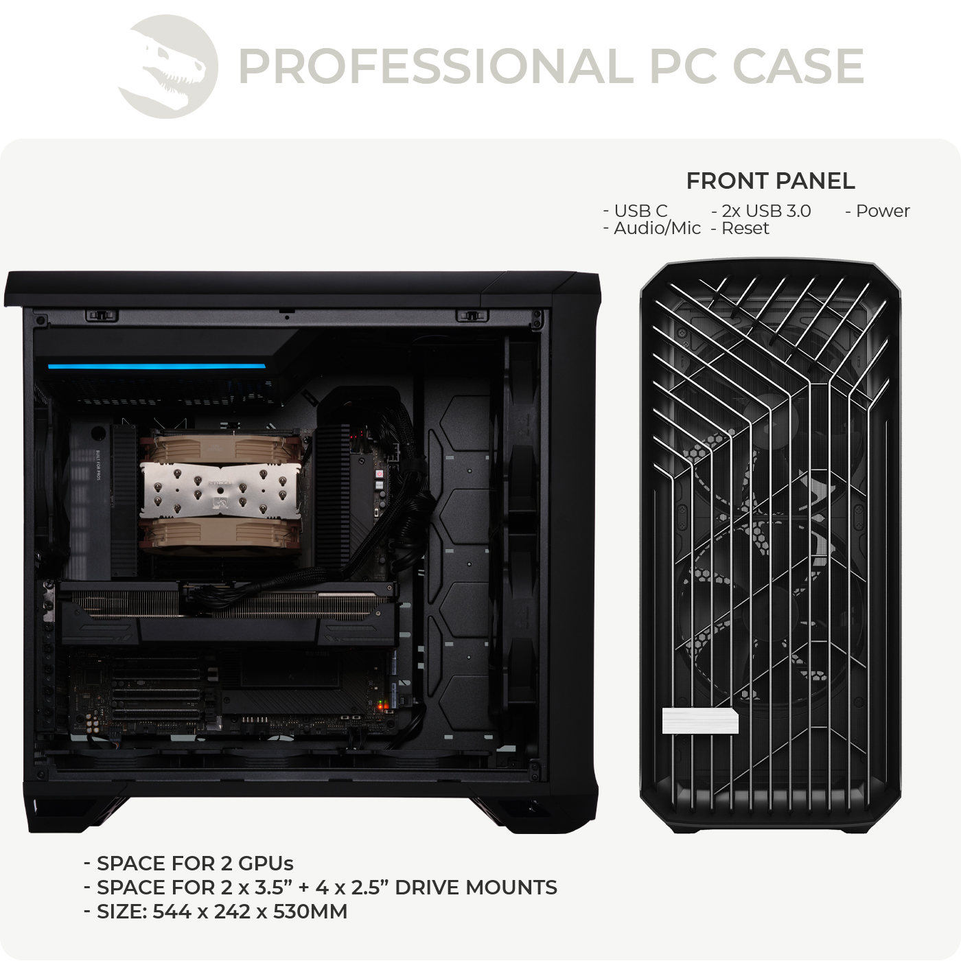 Workstation, Intel Xeon W7, 2x Geforce RTX4090 | Sedatech | Sedatech