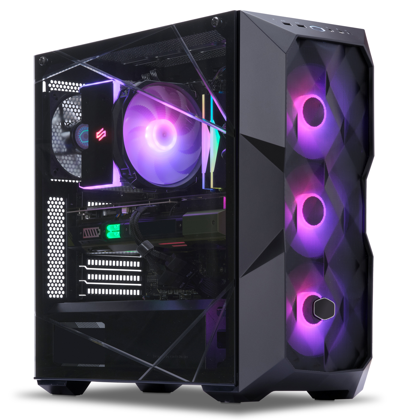 Coolbox DeepFlash RGB: caja PC gaming