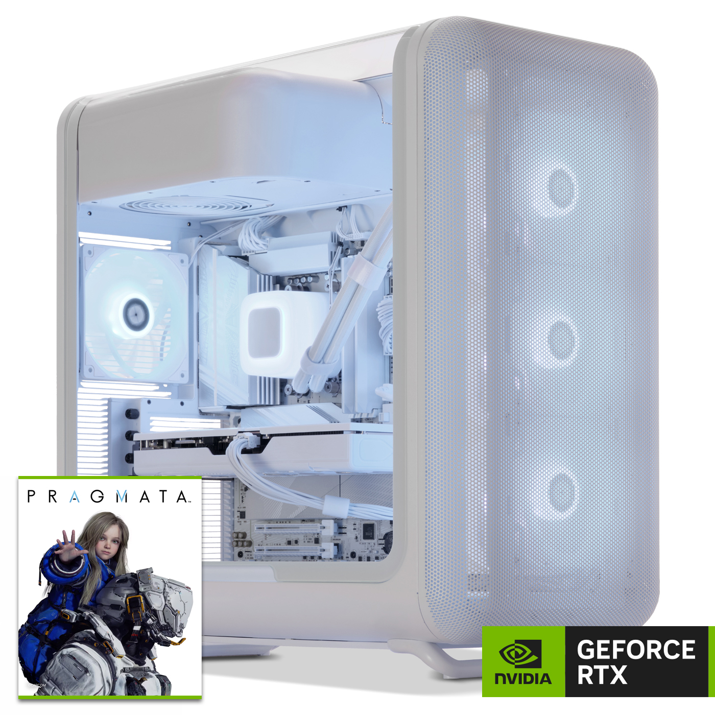 Gaming PC, AMD Ryzen 9 9900X, Geforce RTX5070 Pragmata Bundle