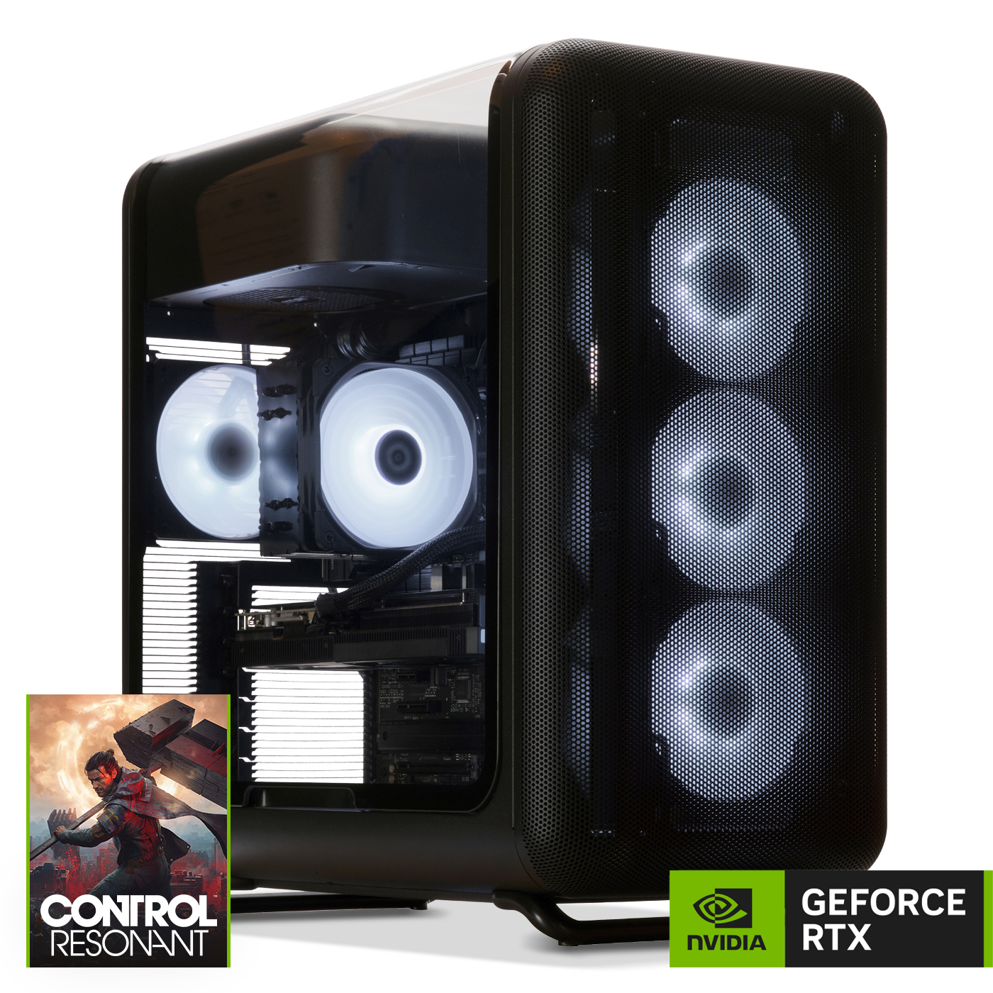 Gaming PC, Intel Core Ultra 5 250KF Plus, Geforce RTX 5070 CONTROL Resonant Bundle