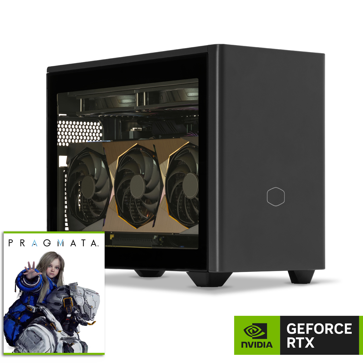 Mini-PC Pro Gaming, AMD Ryzen 9 9900X, Geforce RTX5070Ti Pragmata Bundle