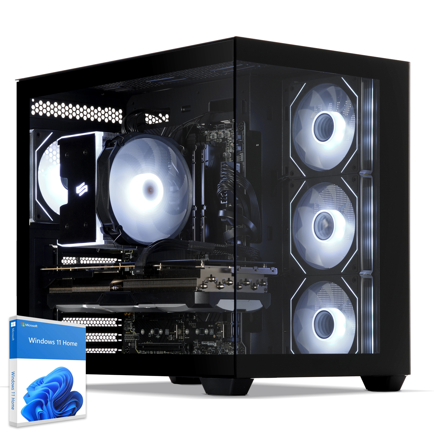 Gaming PC, AMD Ryzen 5 7500F, Geforce RTX4060Ti