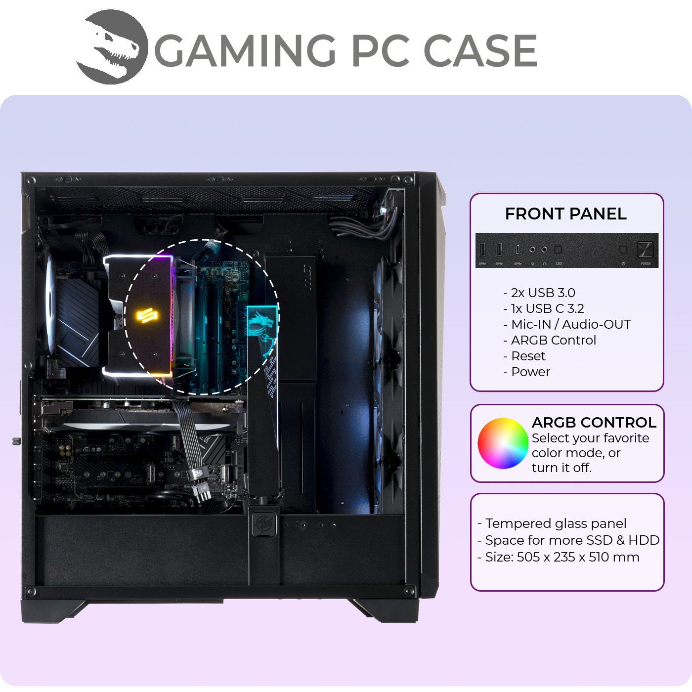 Gaming PC, AMD Ryzen 7 9800X3D, Geforce RTX 5070Ti CONTROL Resonant Bundle