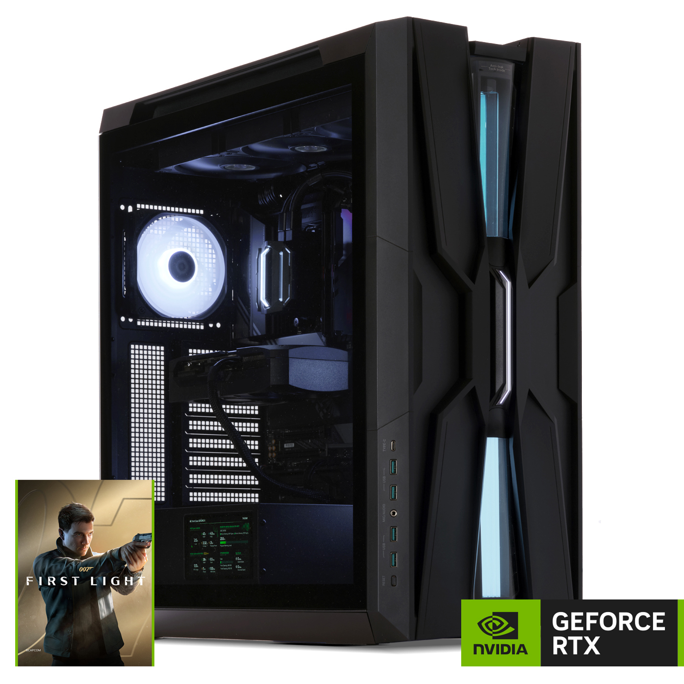 PC Gaming, Intel Core Ultra 7 265KF, Geforce RTX5070 007 First Light Bundle