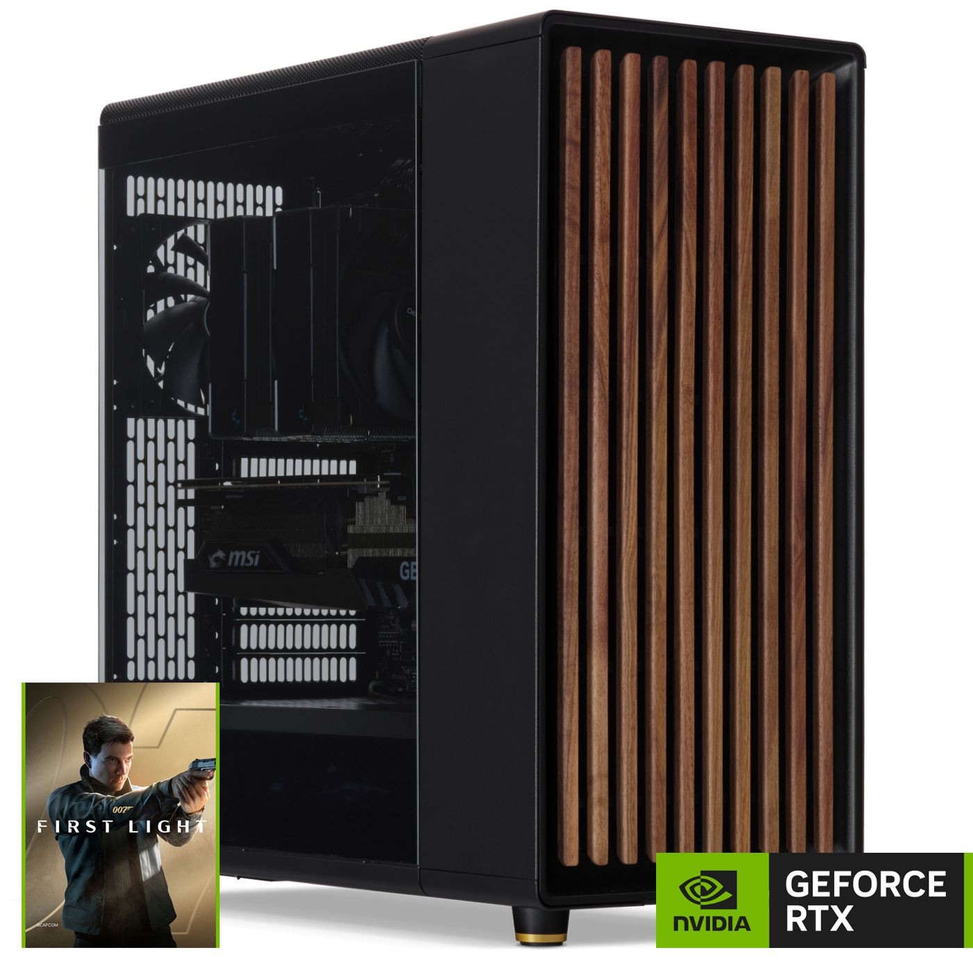 PC Gaming, Intel i5-14400F, Geforce RTX5070 007 First Light Bundle