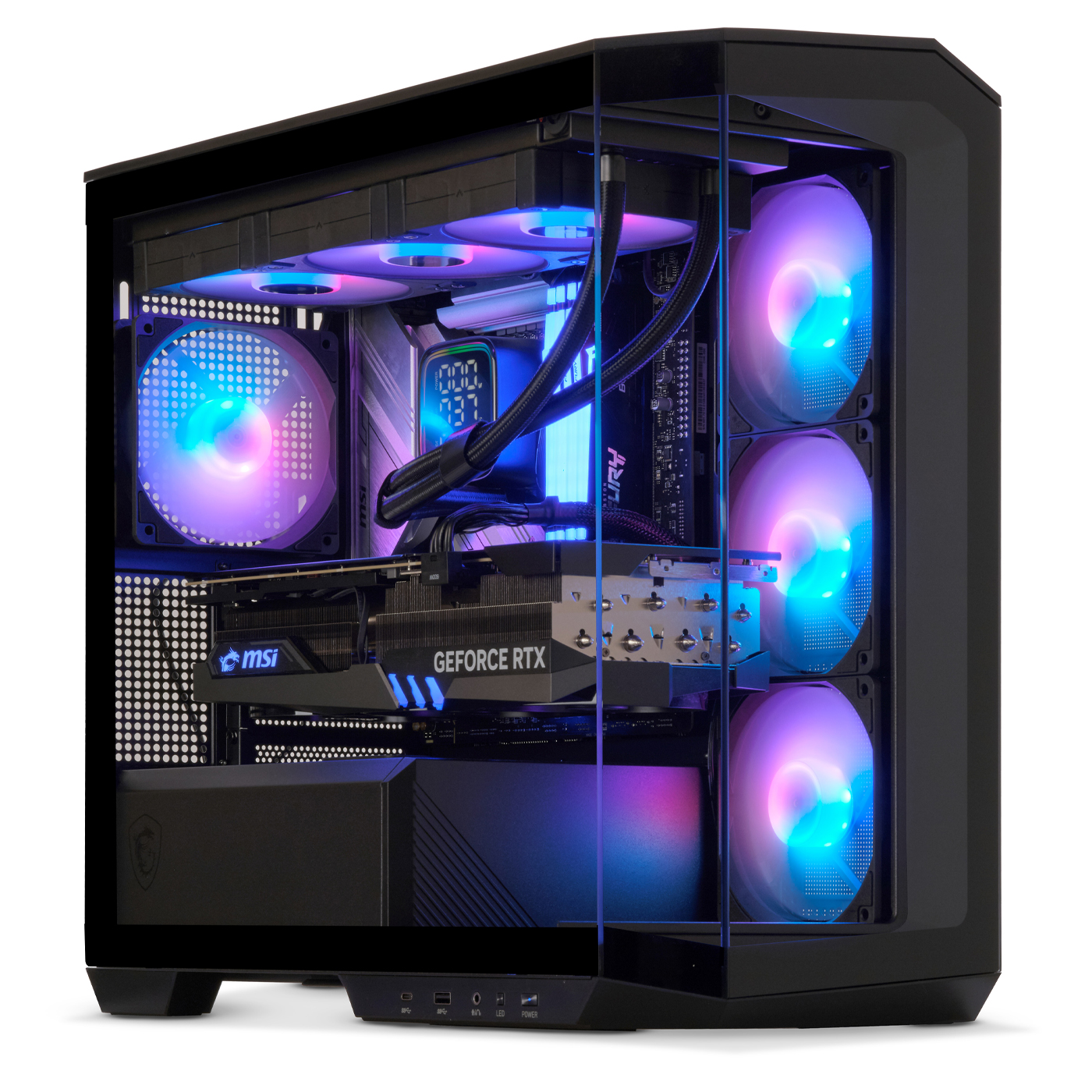 Gaming PC, AMD Ryzen 7 9700X, Radeon RX 9070XT