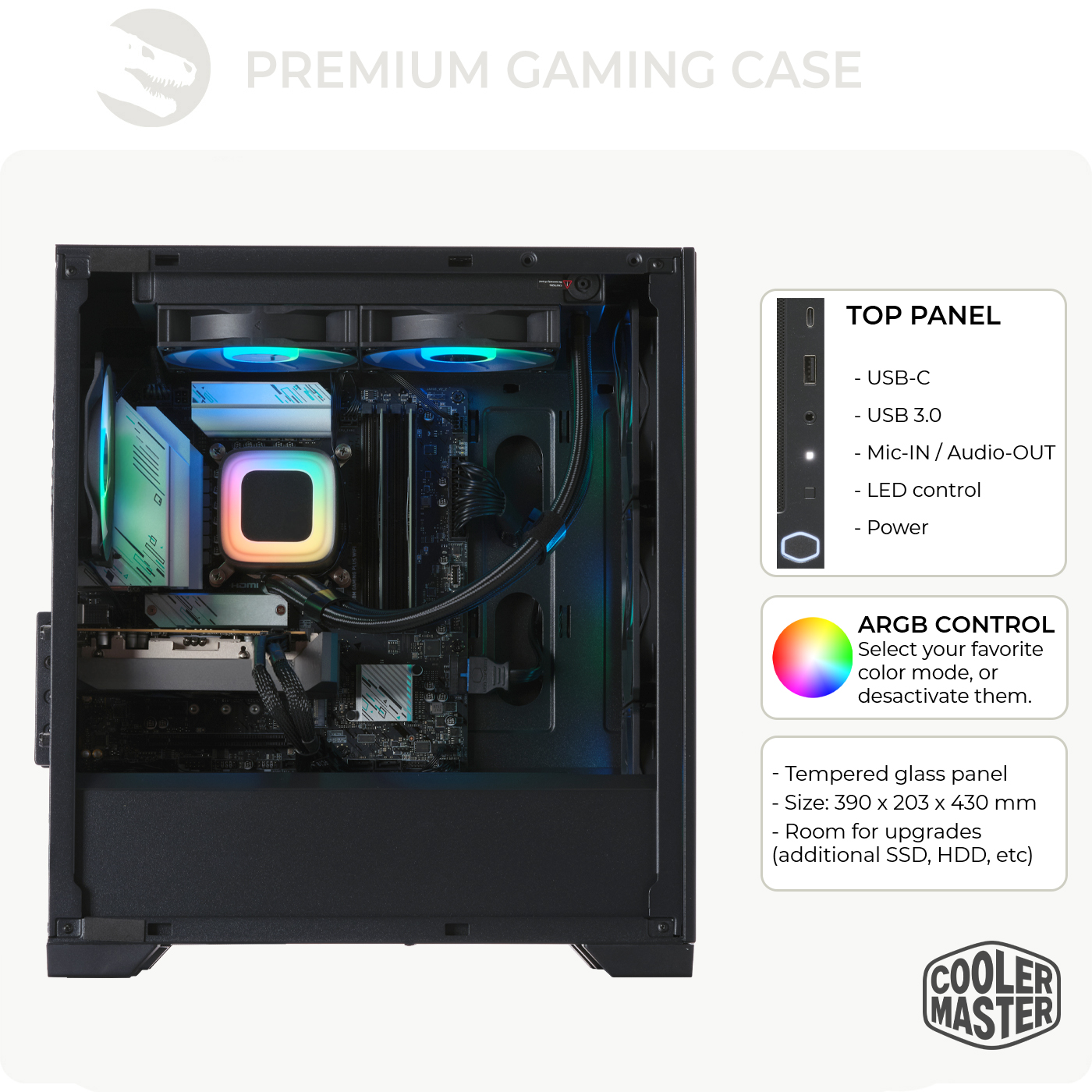 Gaming PC, Intel i5-12400F, Geforce RTX5070