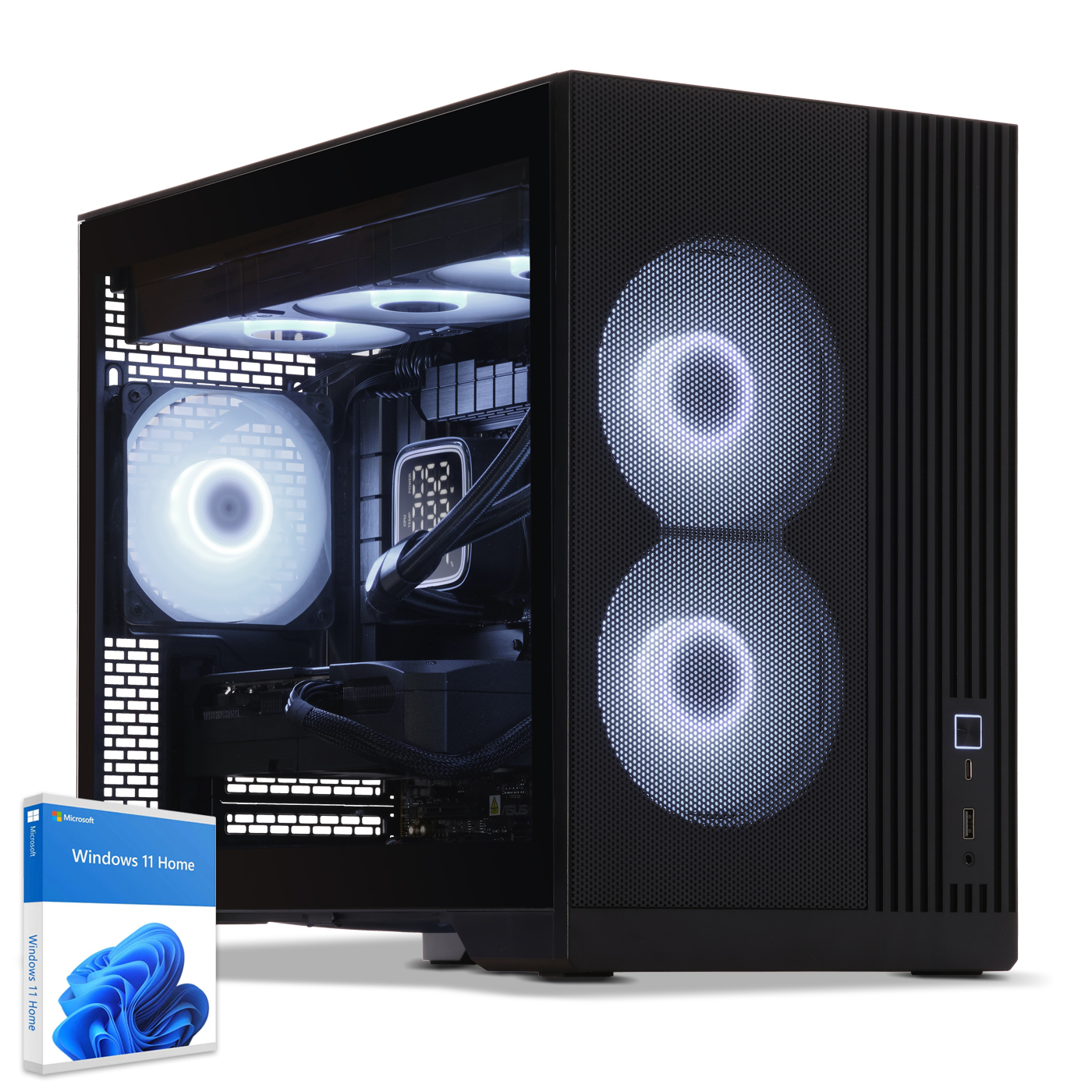 Gaming PC, AMD Ryzen 7 9800X3D, Geforce RTX5070Ti