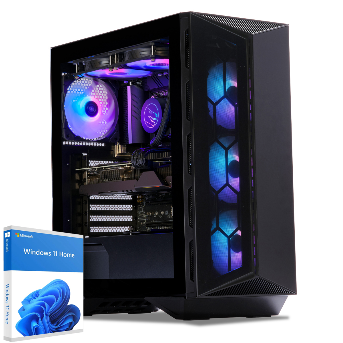Gaming PC, AMD Ryzen 7 9800X3D, Geforce RTX4080 Super