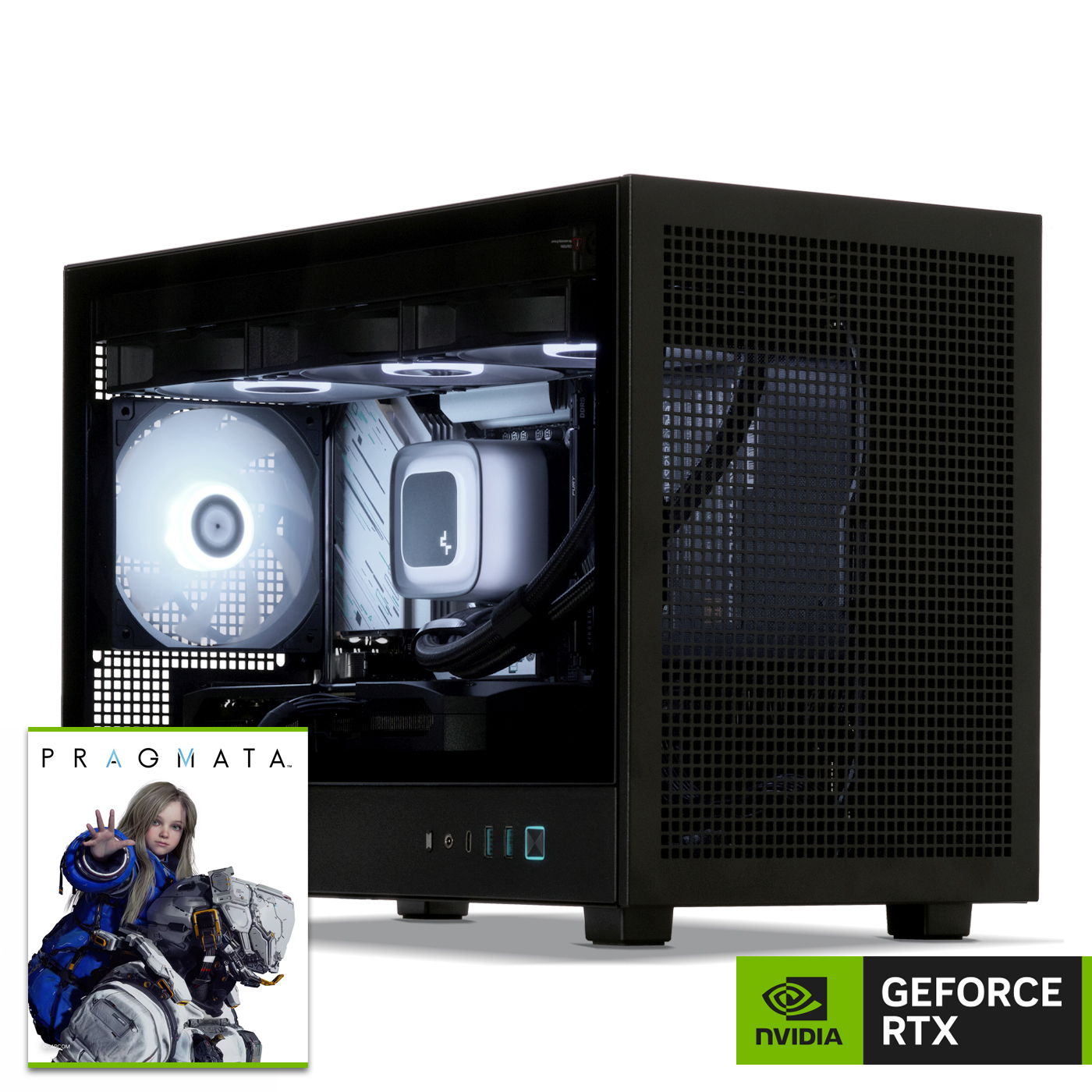 Mini-PC Pro Gaming, AMD Ryzen 9 9950X3D, Geforce RTX5080 Pragmata Bundle