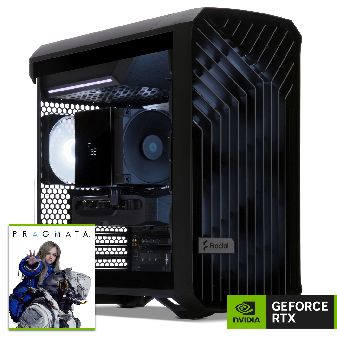 Workstation, Intel i5-14400F, Geforce RTX5070Ti Pragmata Bundle