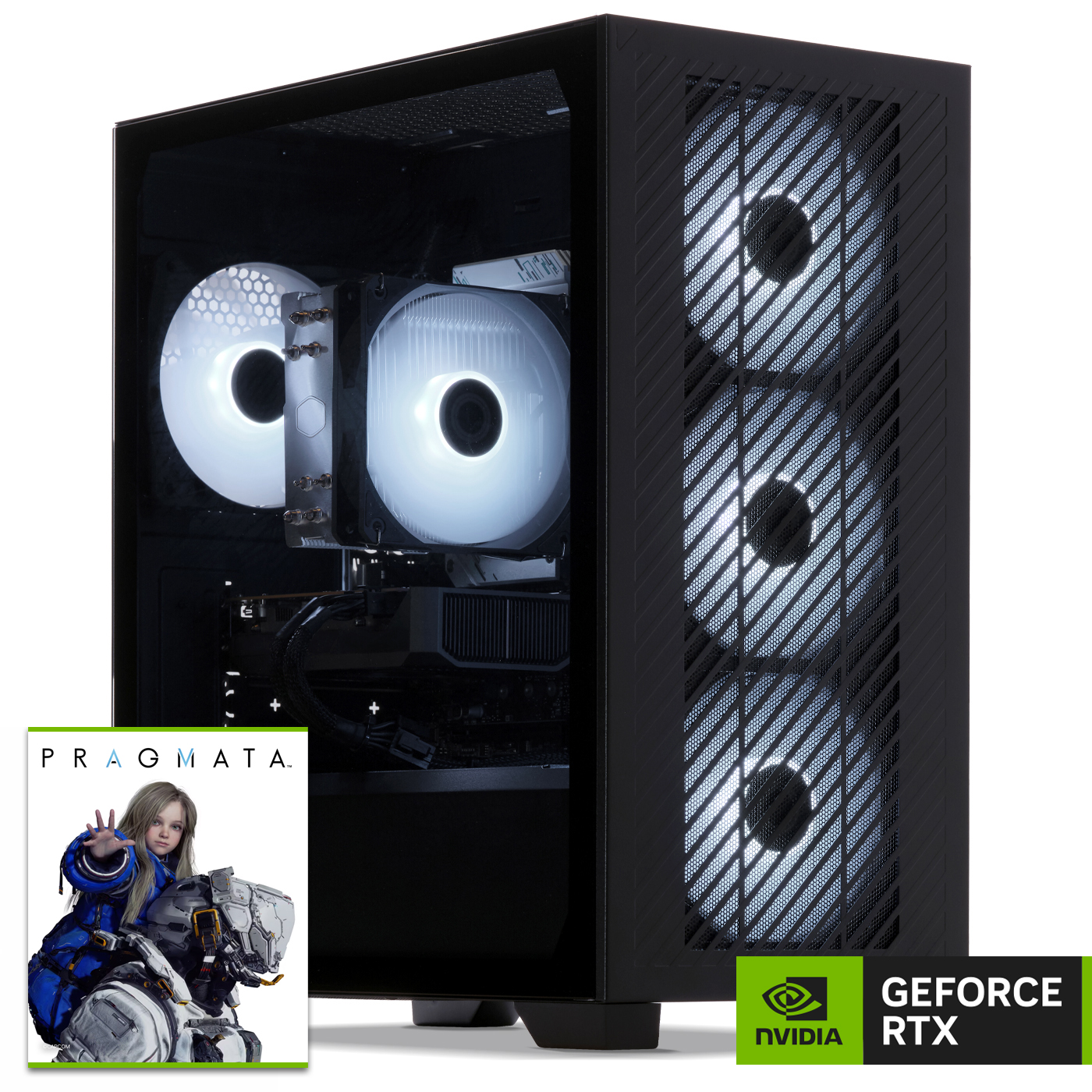 Gaming PC, AMD Ryzen 5 5500, Geforce RTX5070 Pragmata Bundle