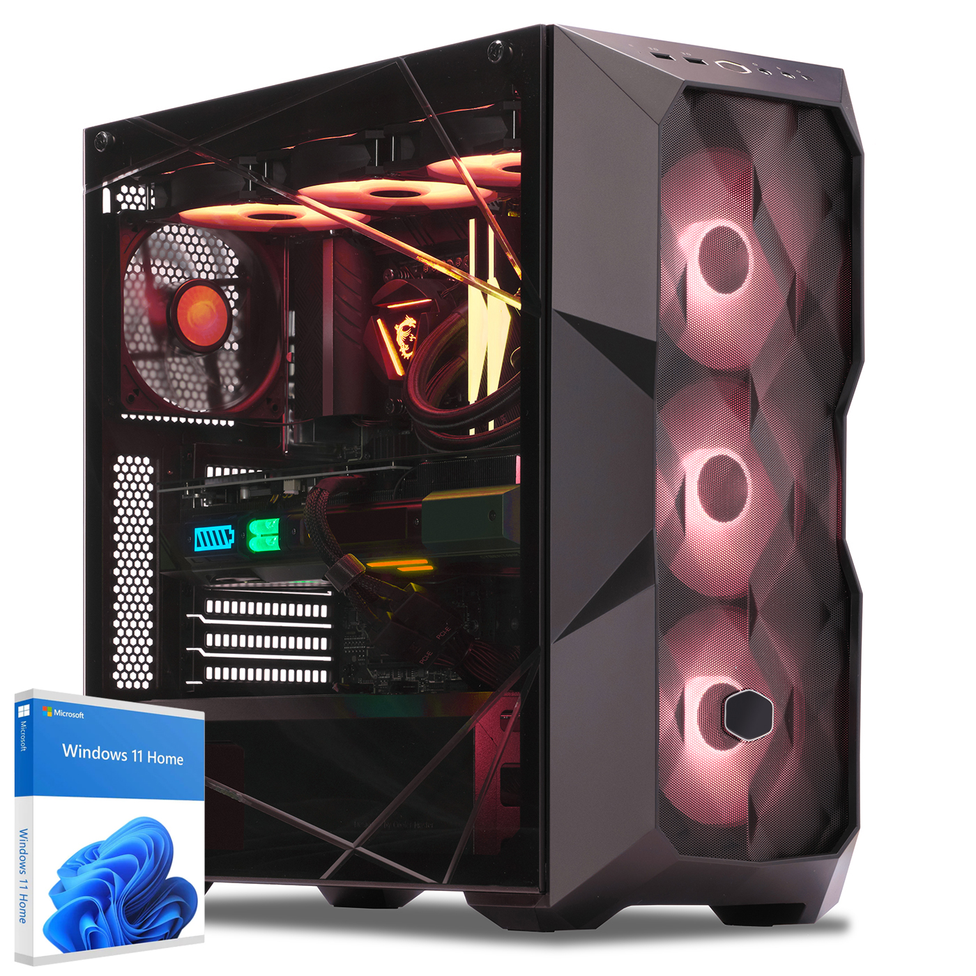 Gaming PC, AMD Ryzen 5 7500F, Geforce RTX5060Ti