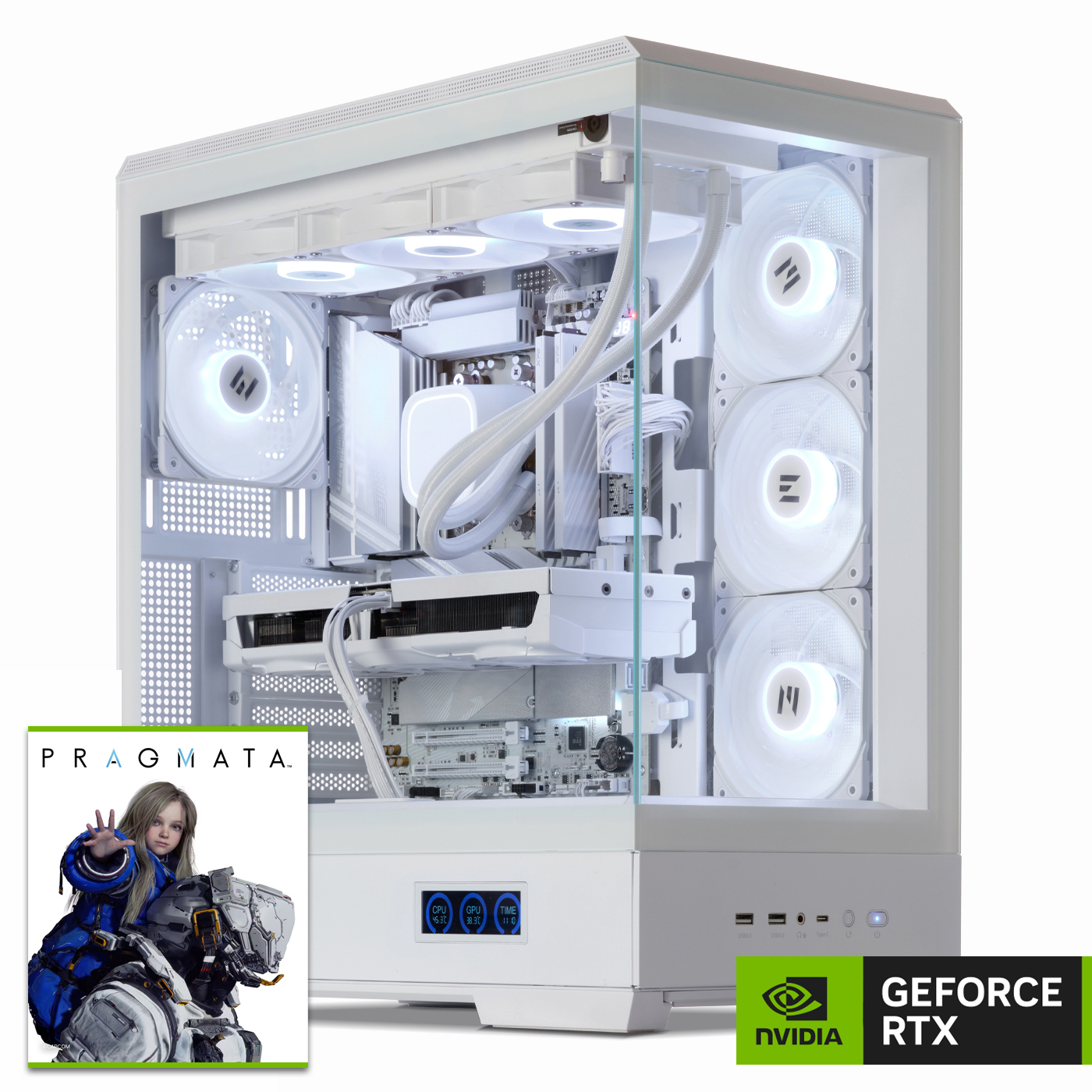 Gaming PC, AMD Ryzen 7 7700X, Geforce RTX5070 Pragmata Bundle