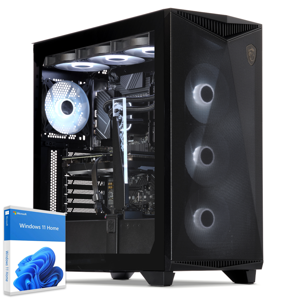 Gaming PC, AMD Ryzen 5 7500F, Geforce RTX5060Ti