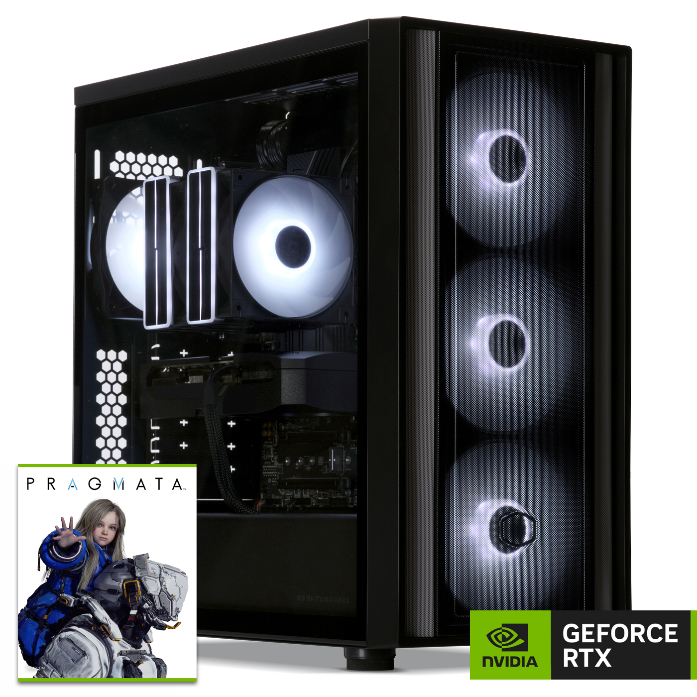 Gaming PC, AMD Ryzen 7 7800X3D, Geforce RTX5070Ti Pragmata Bundle