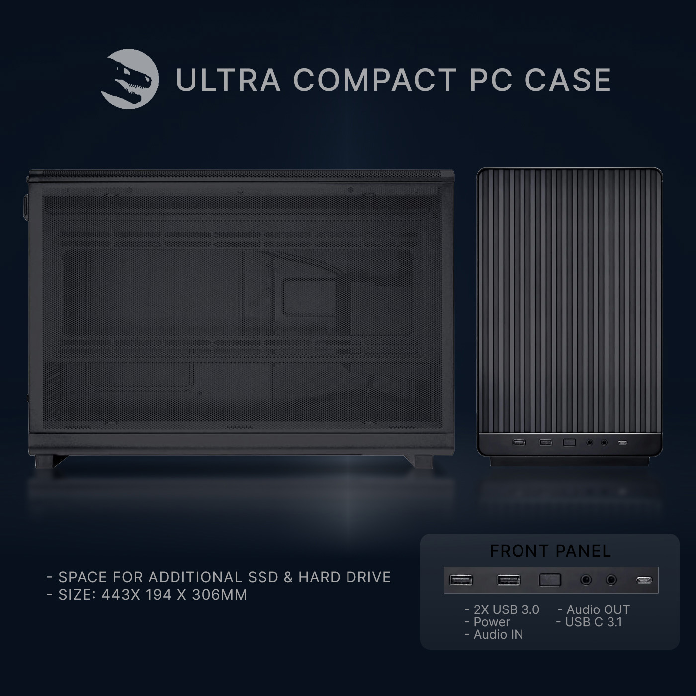 Pro Gaming Mini-PC, AMD Ryzen 7 9800X3D, Geforce RTX 5070Ti CONTROL Resonant Bundle
