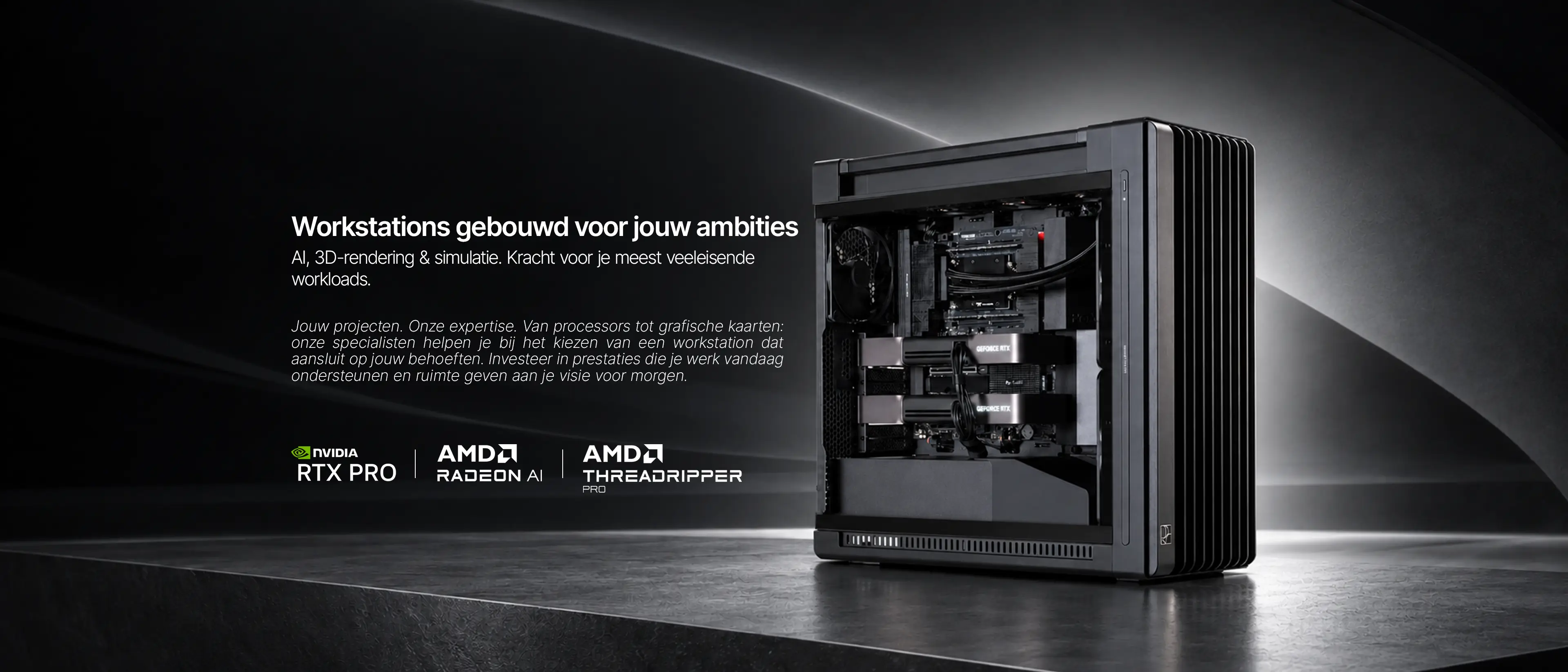 Sedatech-workstations voor professionele toepassingen