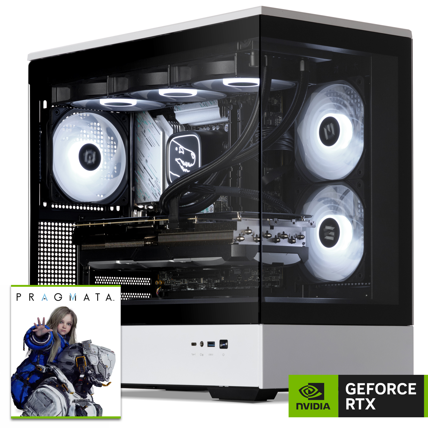 Gaming PC, AMD Ryzen 7 9700X, Geforce RTX5080 Pragmata Bundle
