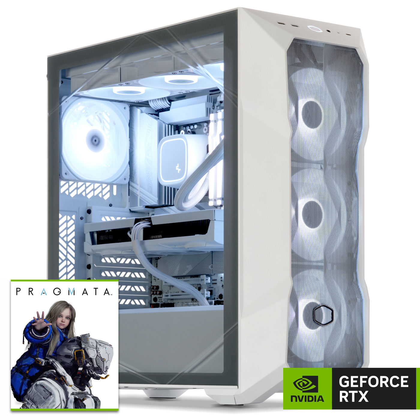 Gaming PC, AMD Ryzen 7 7700X, Geforce RTX5070 Pragmata Bundle