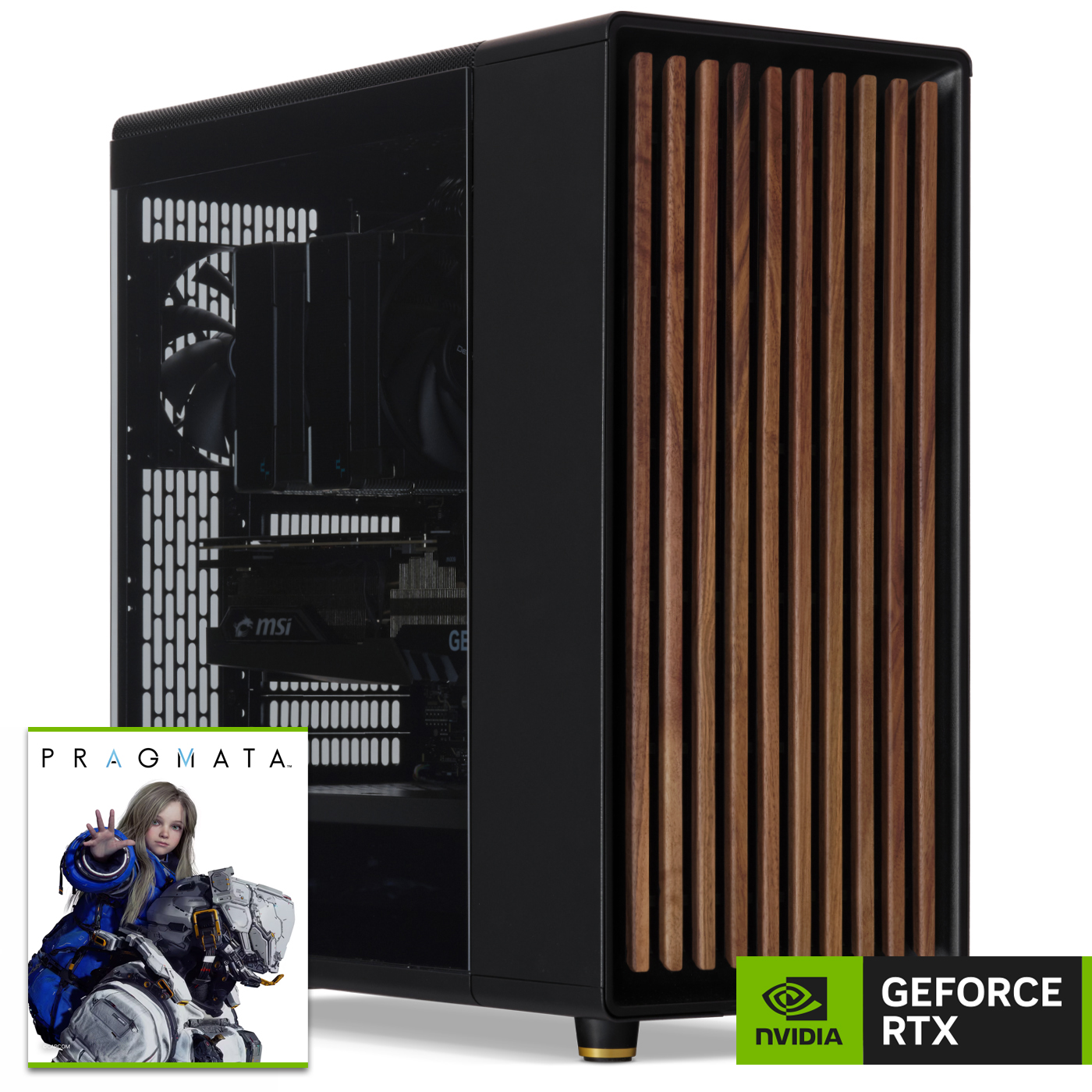 Gaming PC, Intel i5-14400F, Geforce RTX5070 Pragmata Bundle