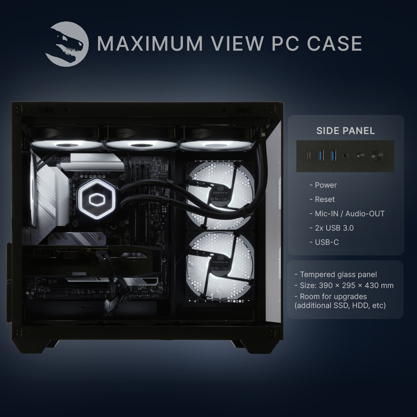 Gaming PC, Intel Core Ultra 7 270K PLUS, Geforce RTX5070