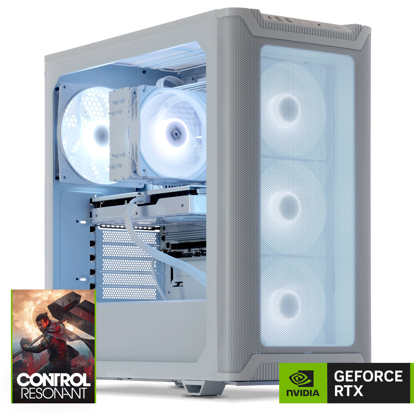 PC Gamer, AMD Ryzen 9 9900X3D, RTX 5080 CONTROL Resonant Bundle