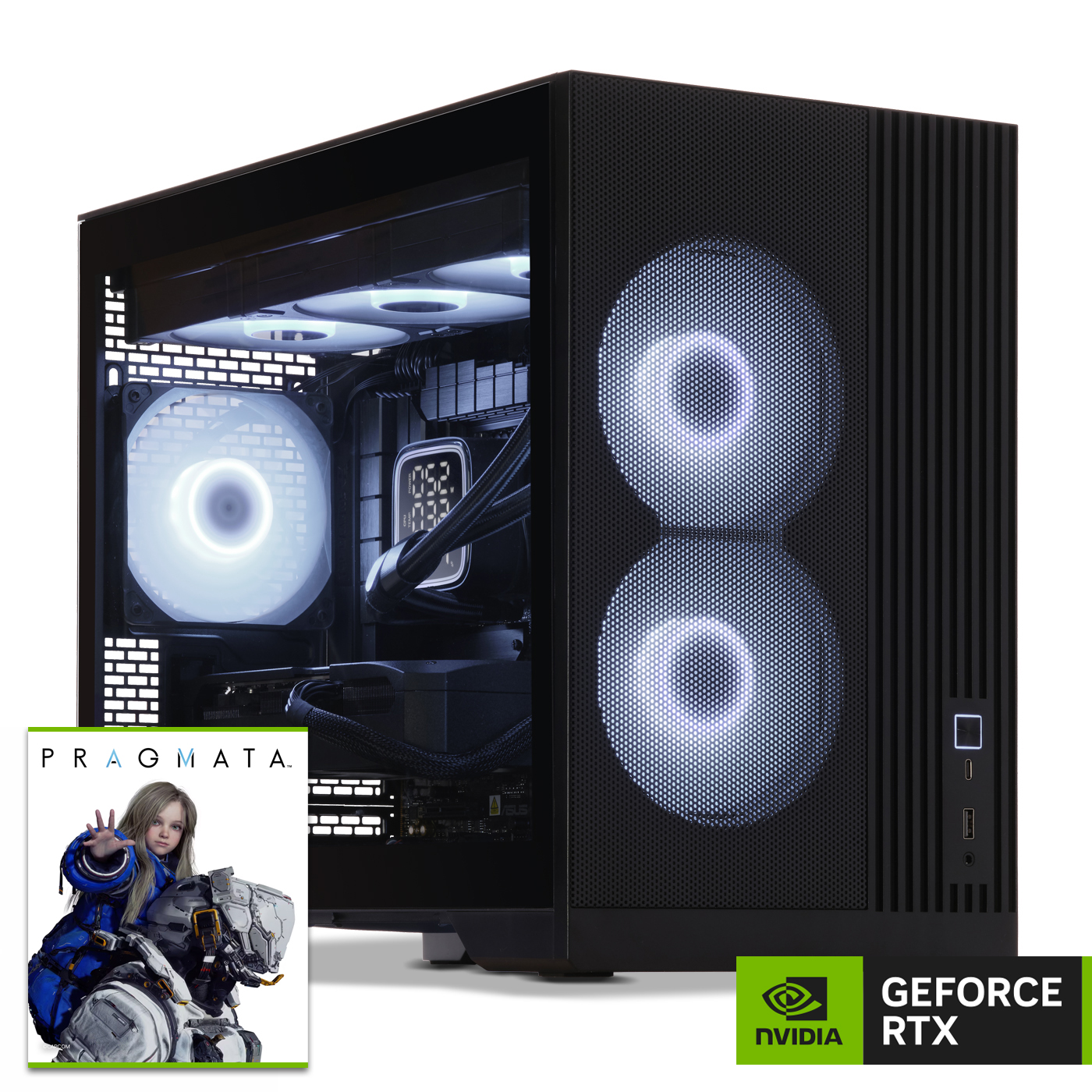 Gaming PC, AMD Ryzen 7 9800X3D, Geforce RTX5070Ti Pragmata Bundle