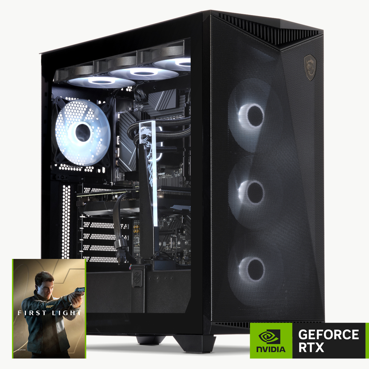 PC Gaming, AMD Ryzen 9 9900X3D, Geforce RTX5090 007 First Light Bundle