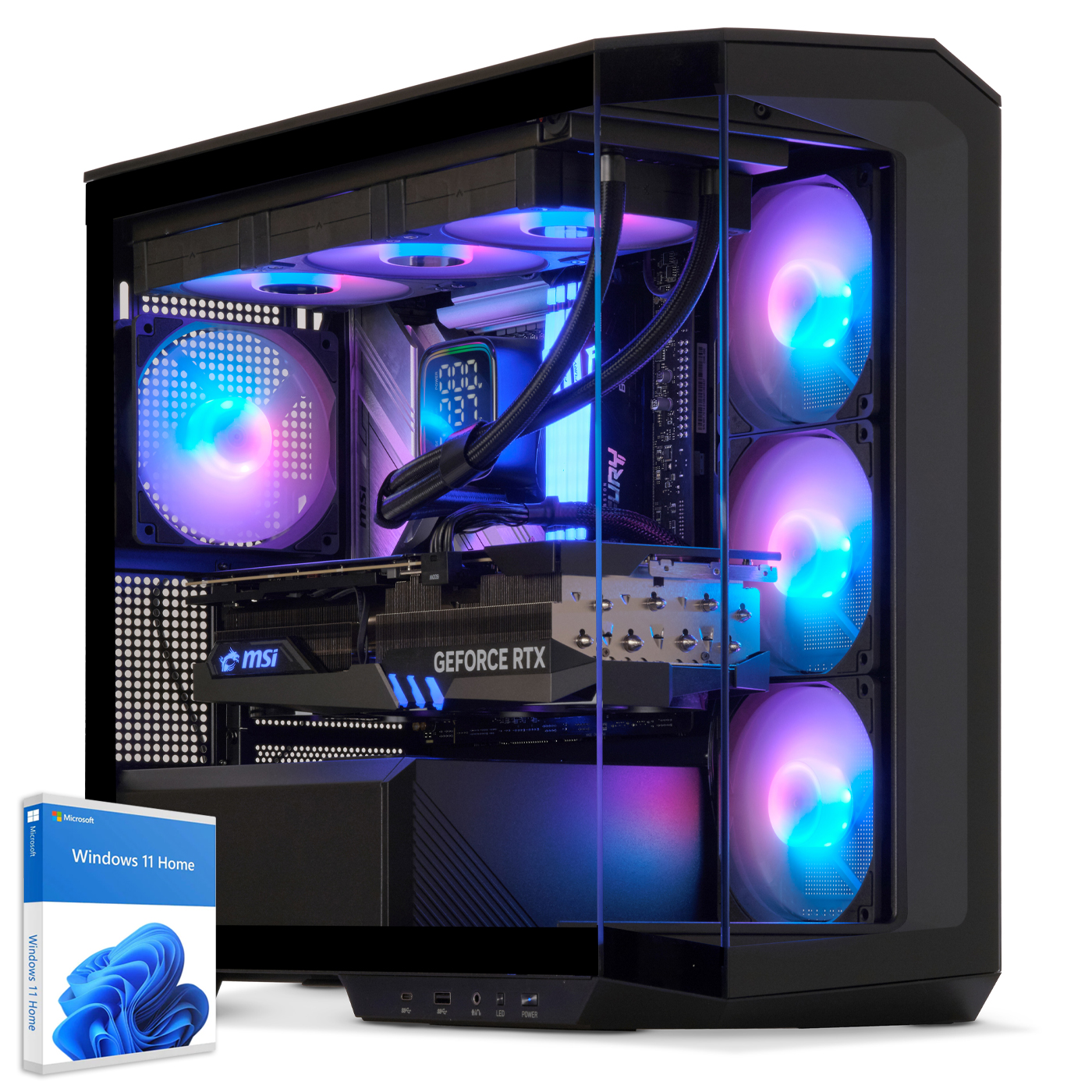 Gaming PC, AMD Ryzen 5 7500F, Geforce RTX5060