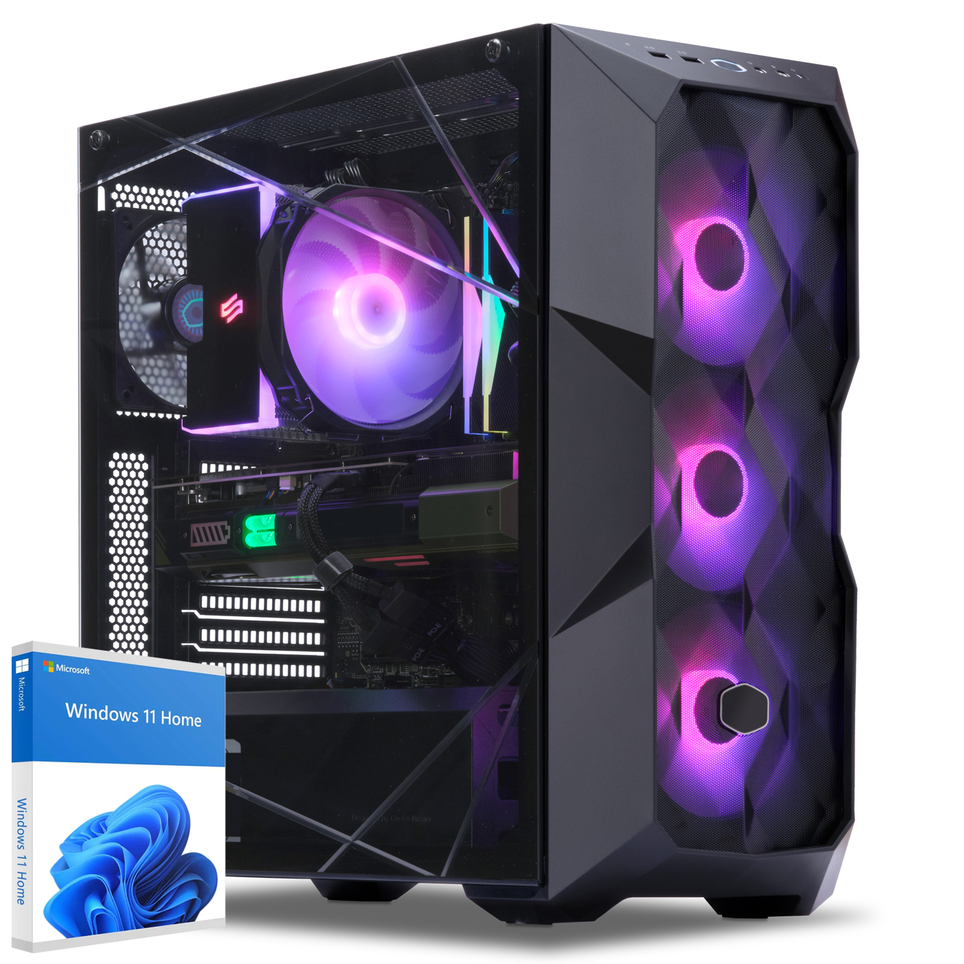 Gaming PC, AMD Ryzen 5 7500F, Geforce RTX5060