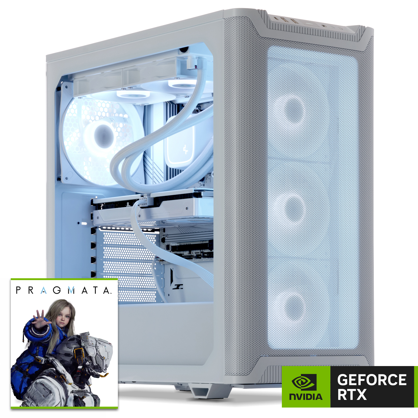 Gaming PC, AMD Ryzen 9 9900X3D, Geforce RTX5070 Pragmata Bundle