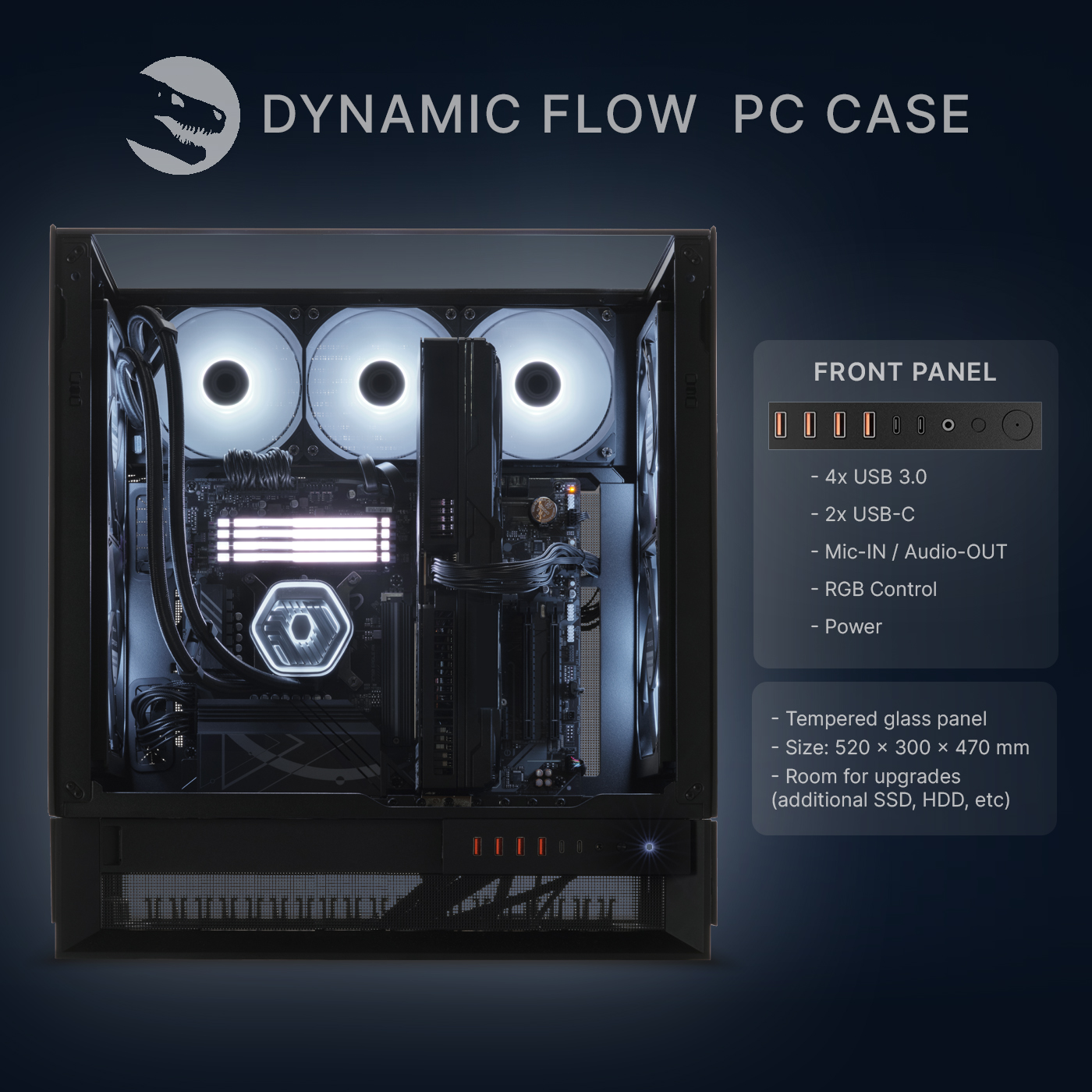 Gaming PC, Intel Core Ultra 7 265KF, Geforce RTX5070