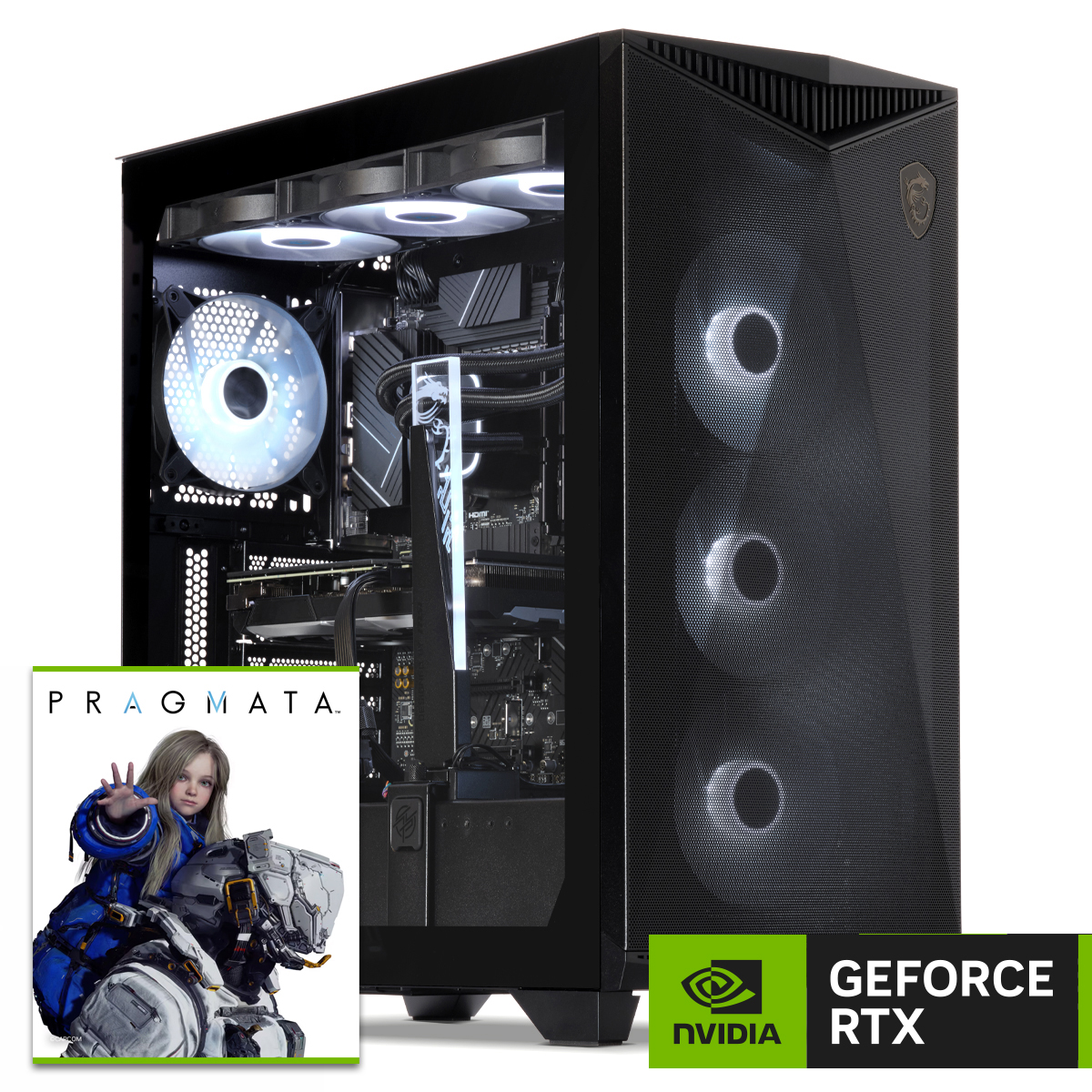 Gaming PC, AMD Ryzen 9 9900X3D, Geforce RTX5090 Pragmata Bundle