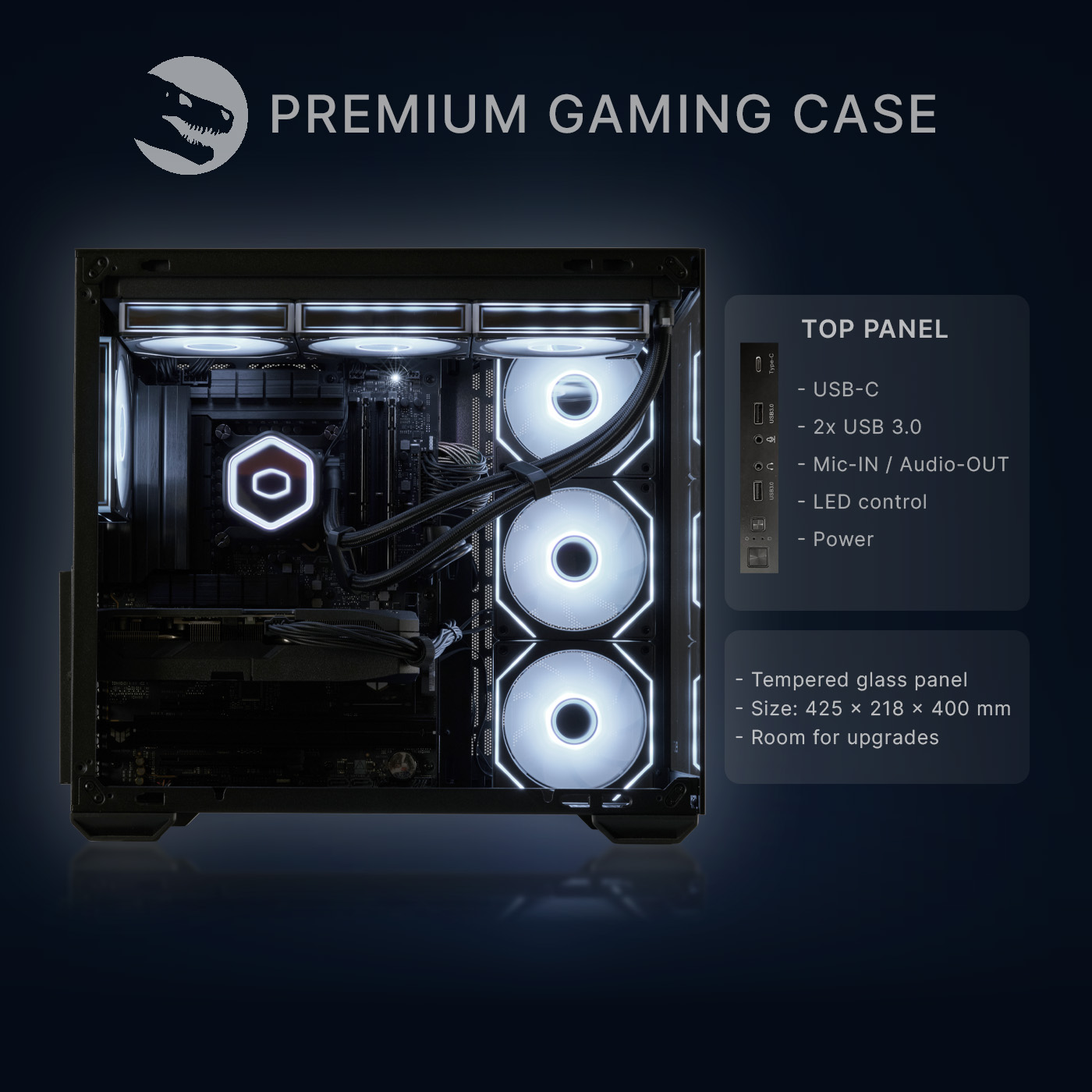 PC Gaming, AMD Ryzen 9 9900X, Radeon RX 9060 XT