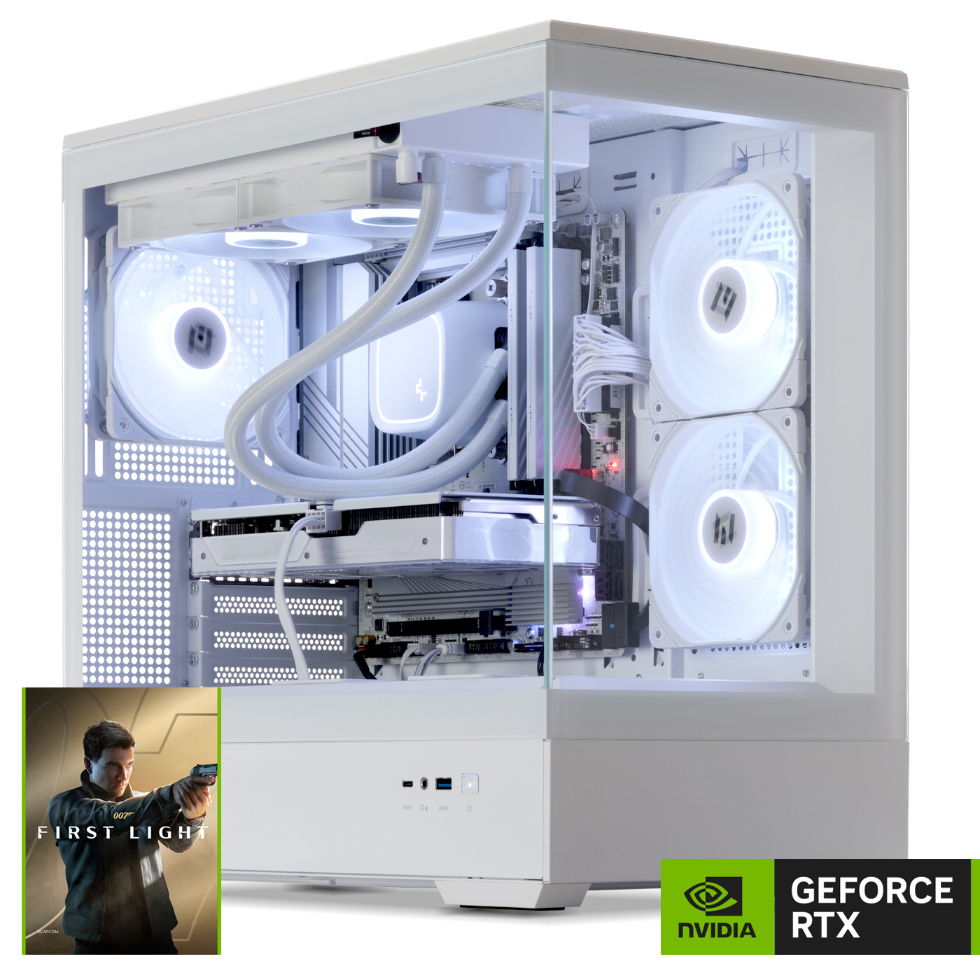 PC Gaming, AMD Ryzen 7 9800X3D, Geforce RTX5080 007 First Light Bundle