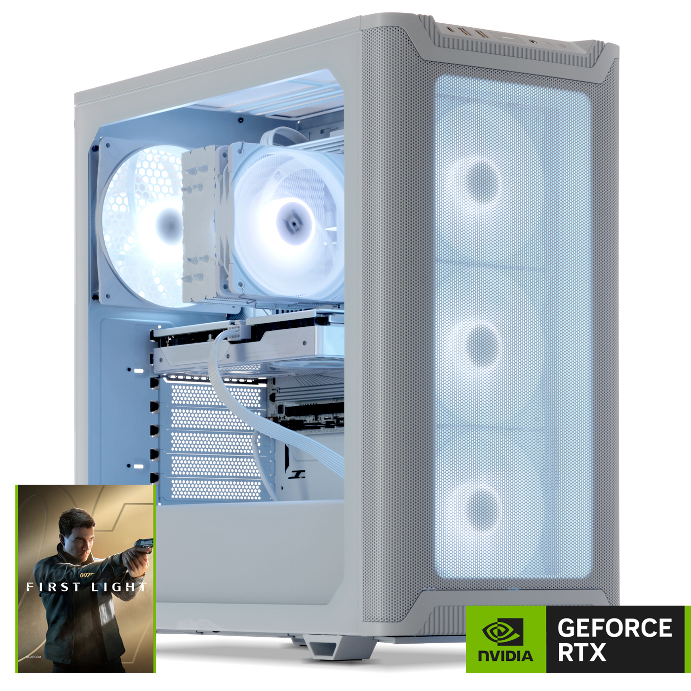 Gaming PC, AMD Ryzen 9 9900X 3D, Geforce RTX 5080 | Sedatech
