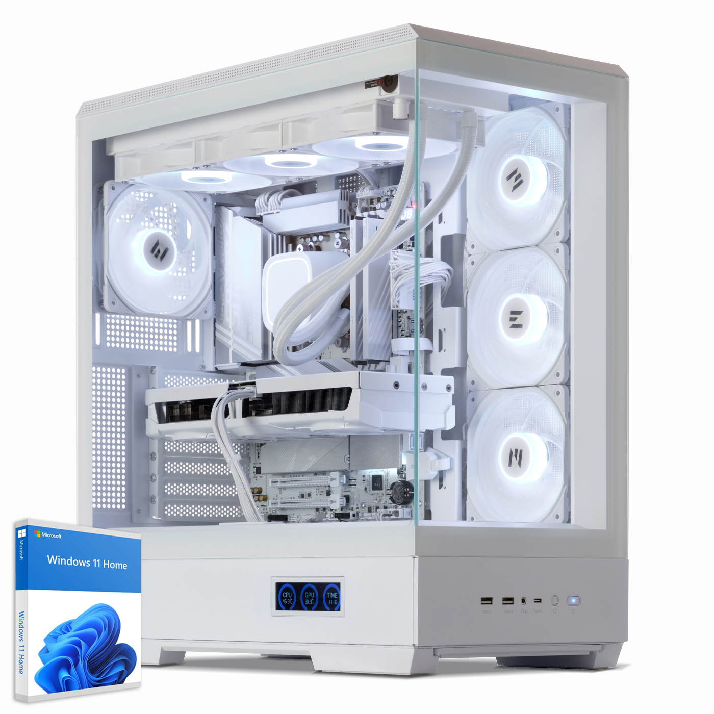 Gaming PC, AMD Ryzen 7 9800X3D, Geforce RTX5080