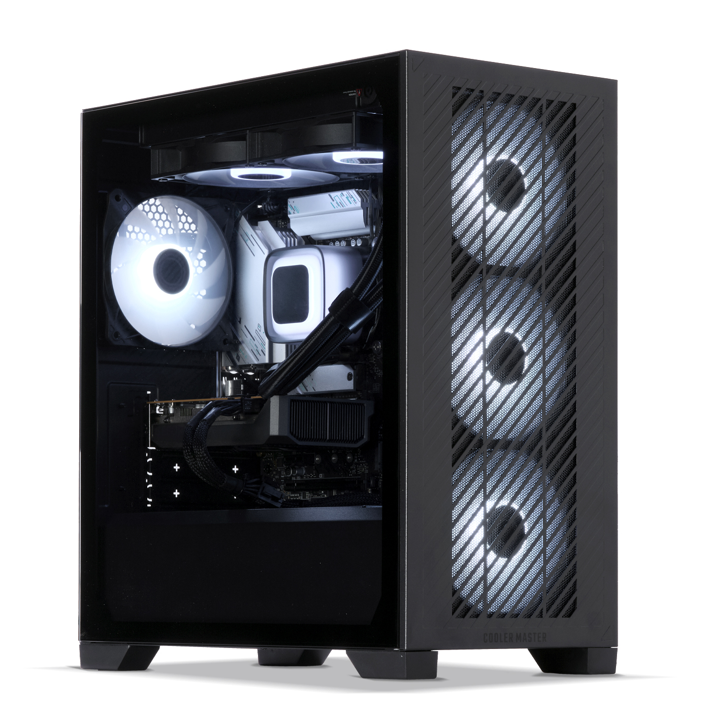 Gaming PC, AMD Ryzen 7 9800X3D, Radeon RX 9060XT
