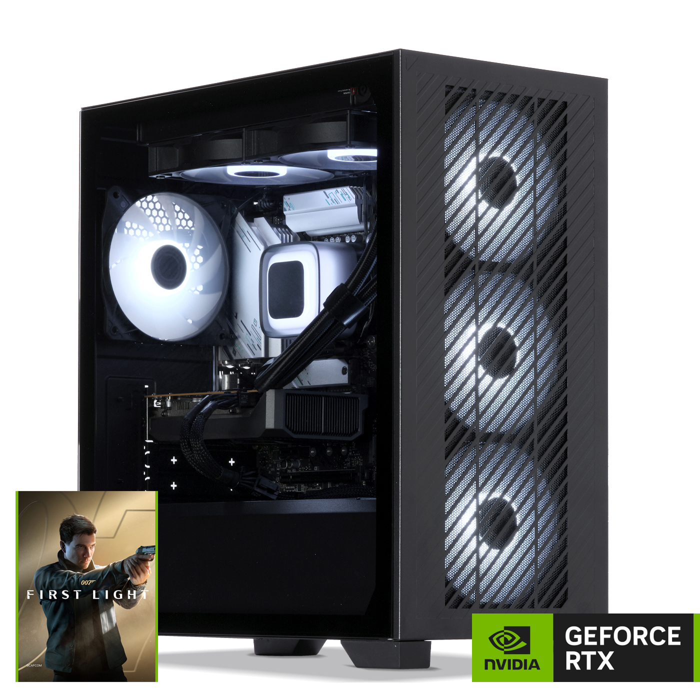 PC Gaming, Intel i7-12700KF, Geforce RTX5070 007 First Light Bundle