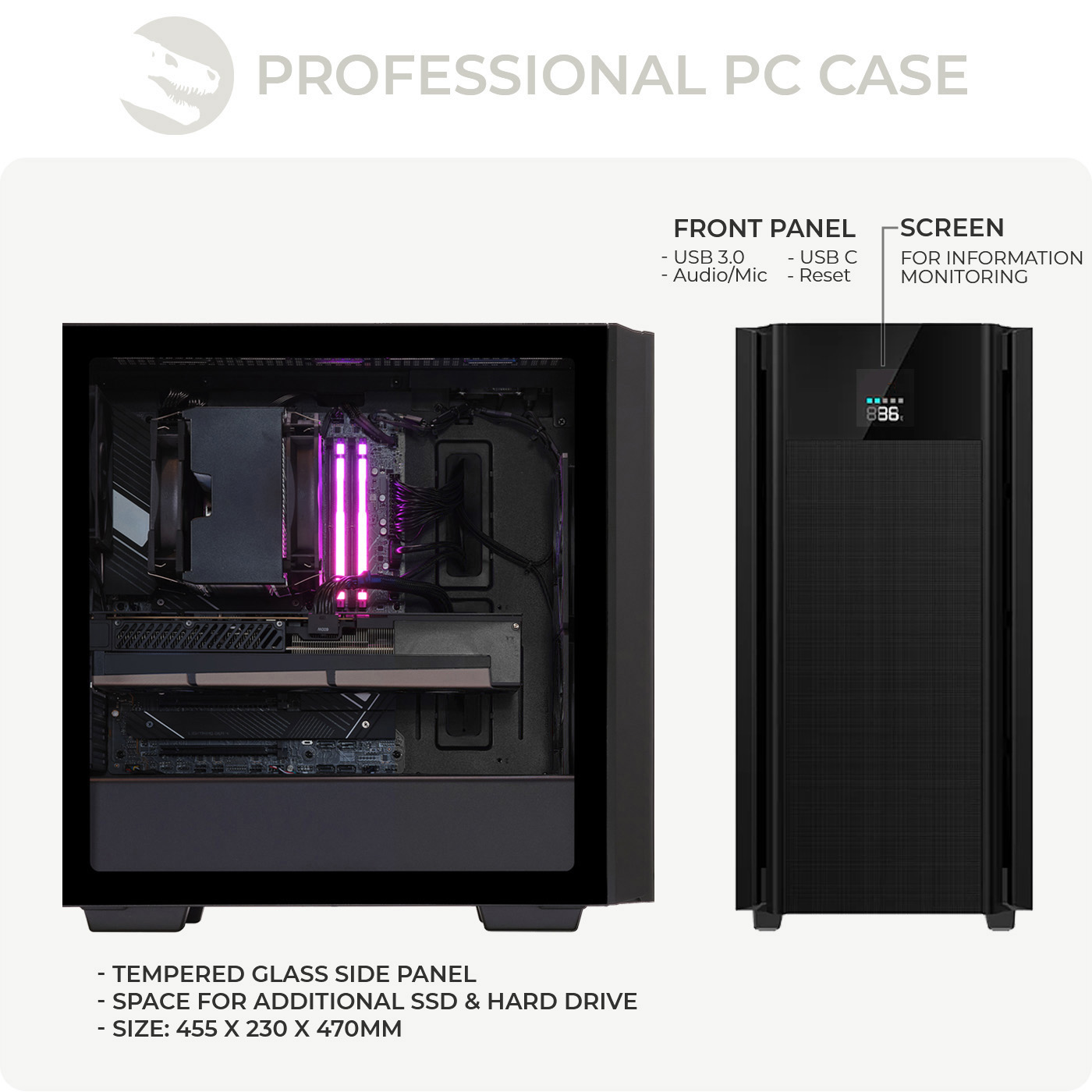 Gaming PC, AMD Ryzen 9 5900X, Radeon RX 9070XT