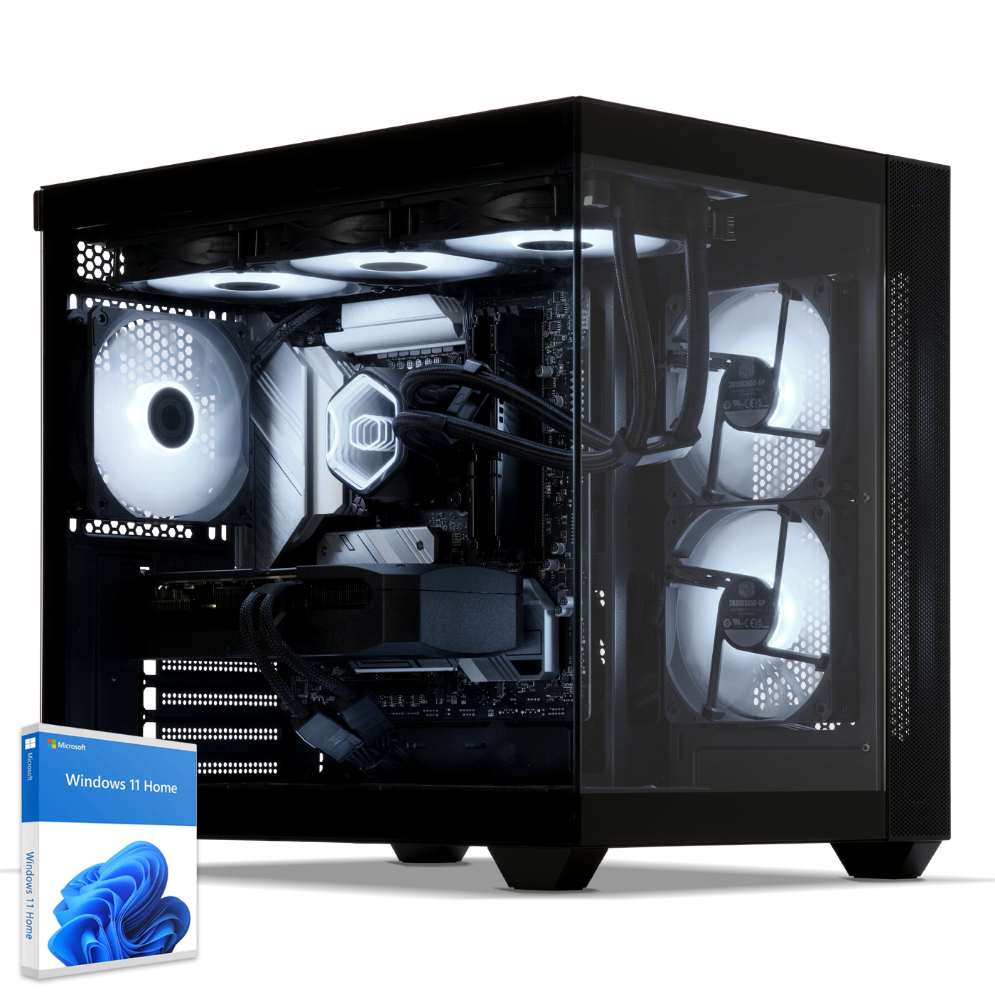 Gaming PC, AMD Ryzen 5 5500, Geforce RTX5060Ti 16Gb