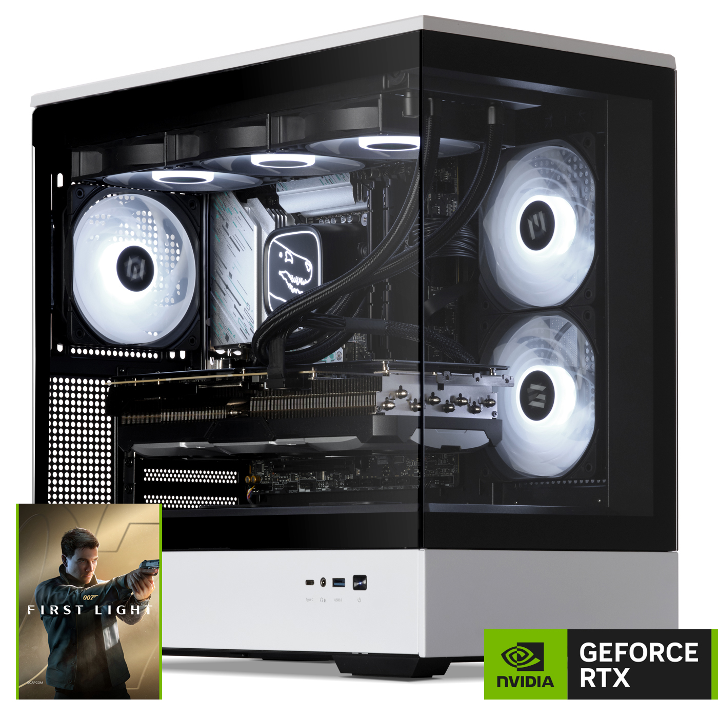 PC Gaming, Intel i5-12400F, Geforce RTX5070 007 First Light Bundle