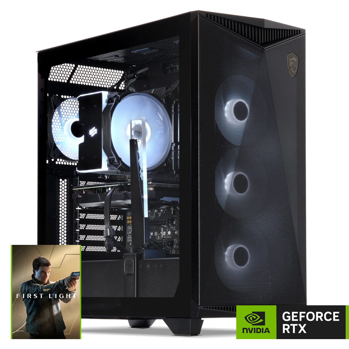 PC Gaming, Intel i5-12400F, Geforce RTX5070 007 First Light Bundle
