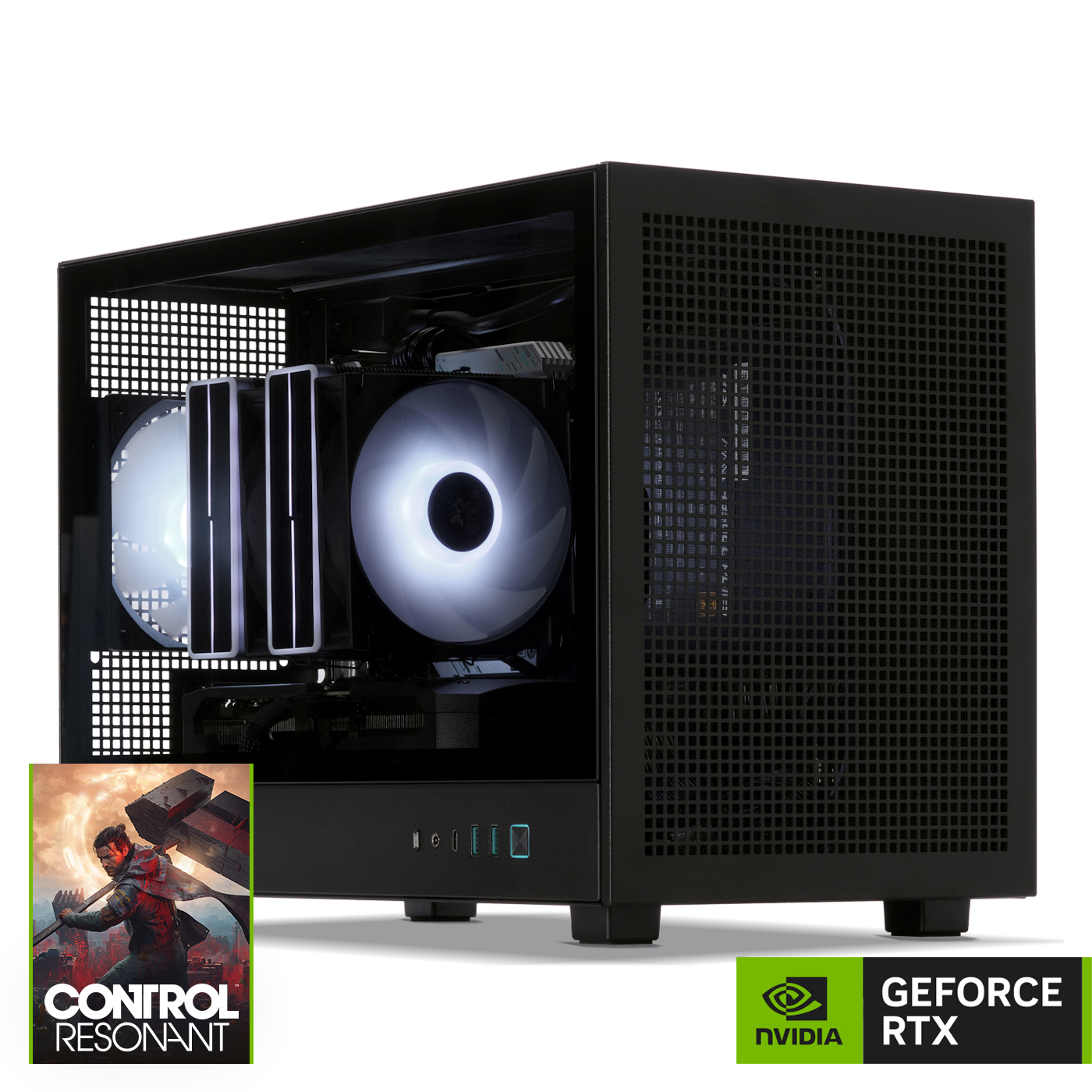 Mini-PC Pro Gaming, Intel i9-12900KF, Geforce RTX 5090 CONTROL Resonant Bundle