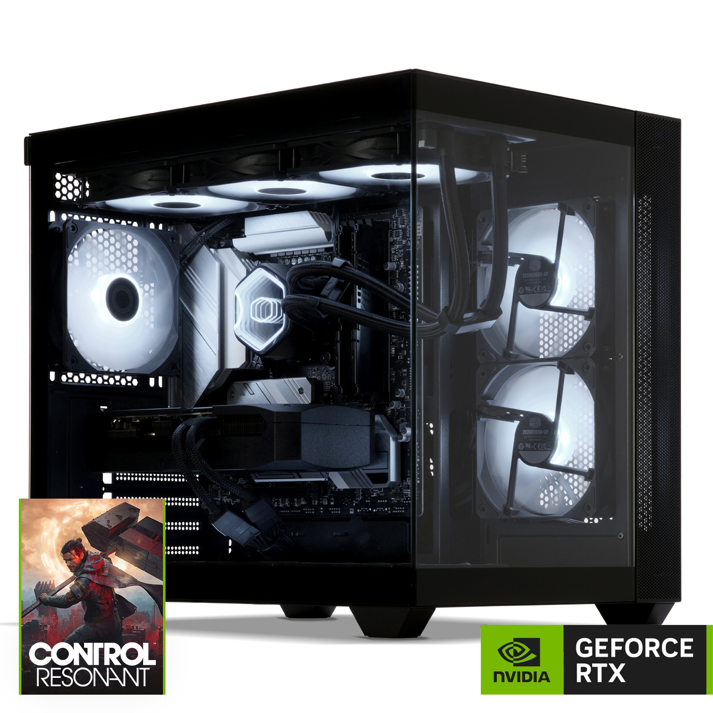 PC Gamer, AMD Ryzen 7 9700X, Geforce RTX 5070Ti Control Resonant
