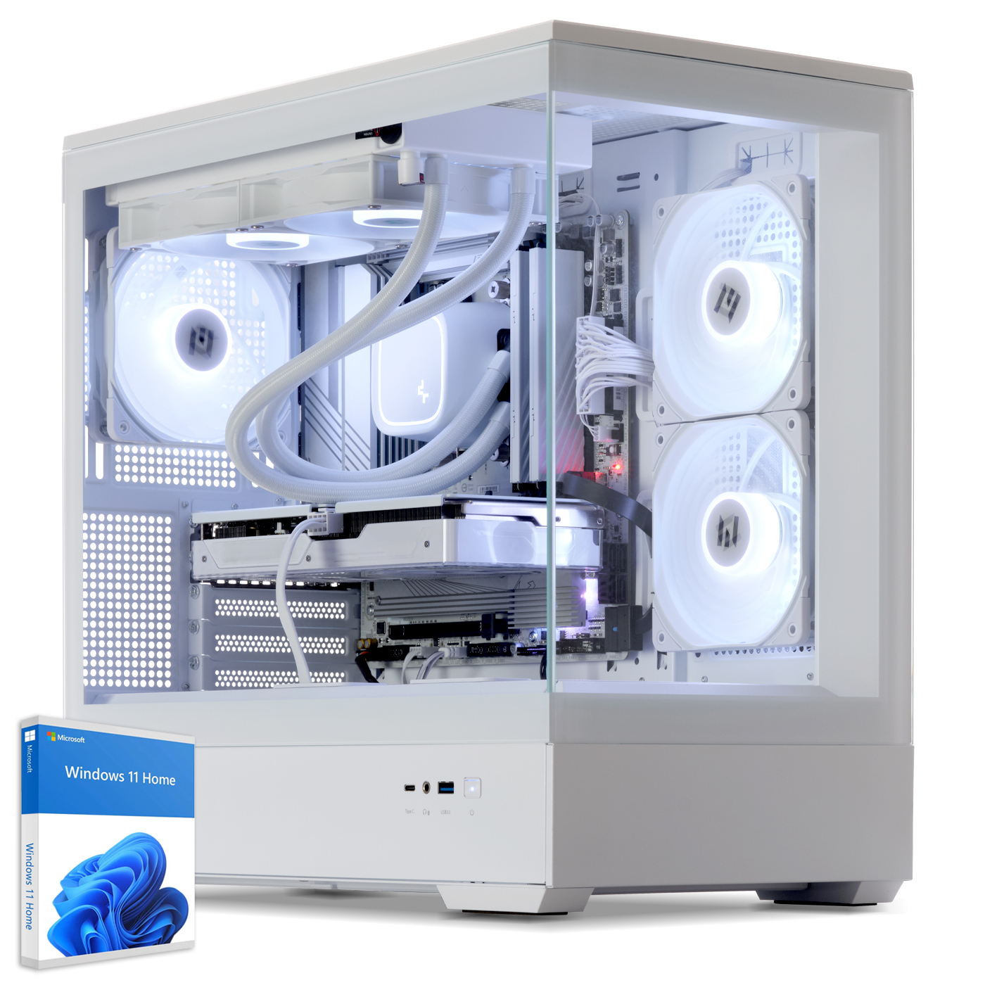 Gaming PC, AMD Ryzen 5 7500F, Geforce RTX4060Ti