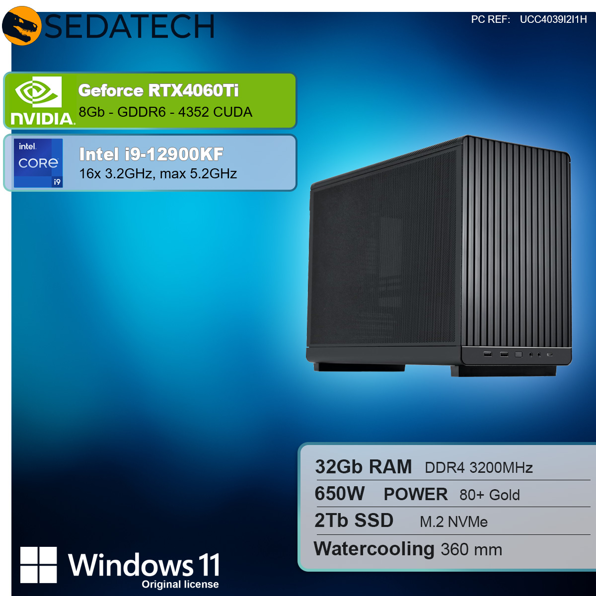 Workstation, Intel i9-12900KF, Geforce RTX4060Ti Workstation, Intel i9-12900KF, Geforce RTX4060Ti