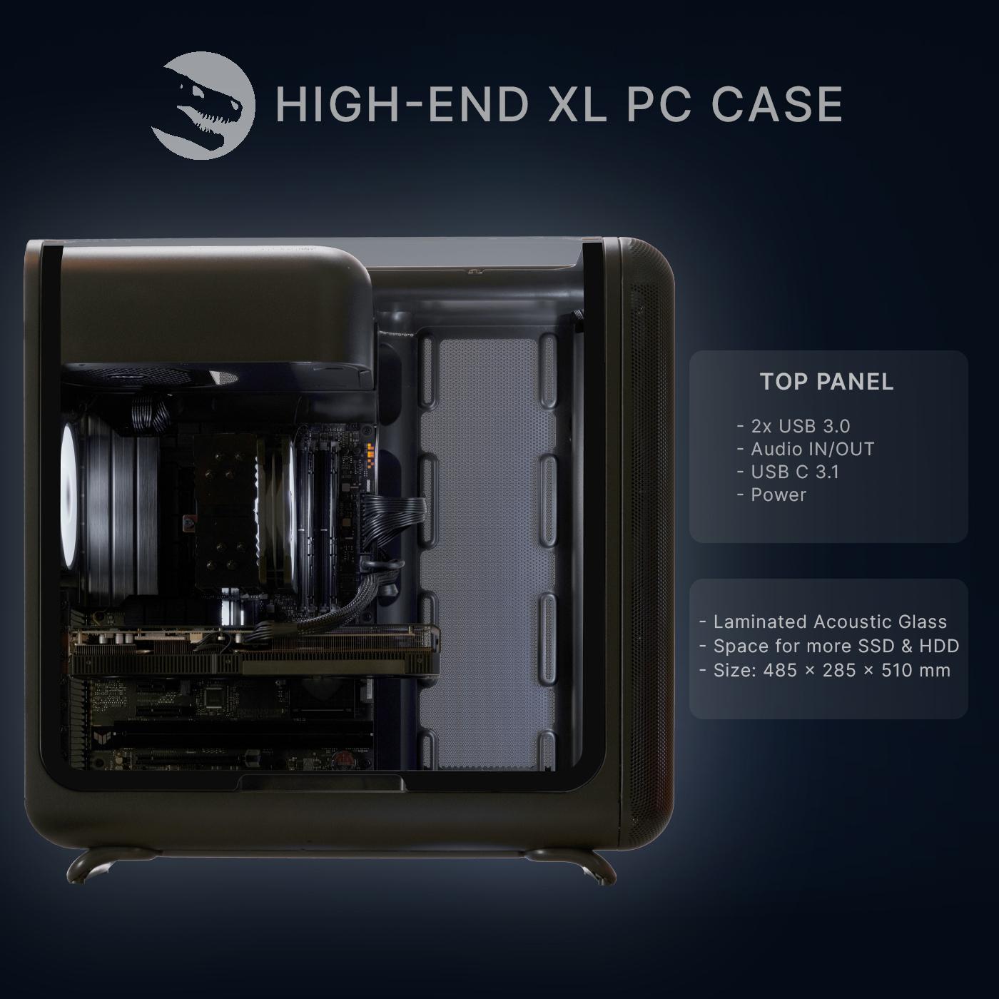 Gaming PC, Intel Core Ultra 7 270K PLUS, Geforce RTX5080 007 First Light Bundle