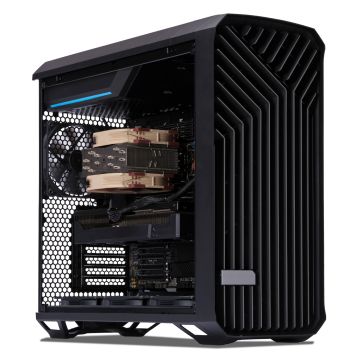 Workstation, AMD Threadripper Pro 7985WX, RTX Pro 6000, Asus WRX90 und Fractal Design Torrent TG